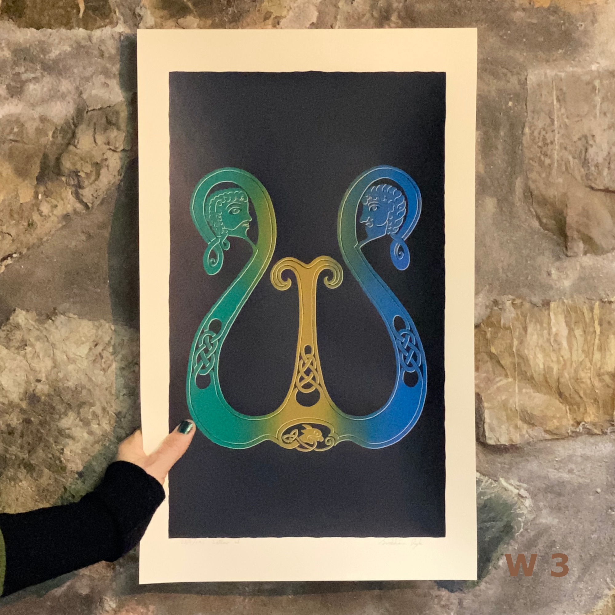 Celtic Letter W