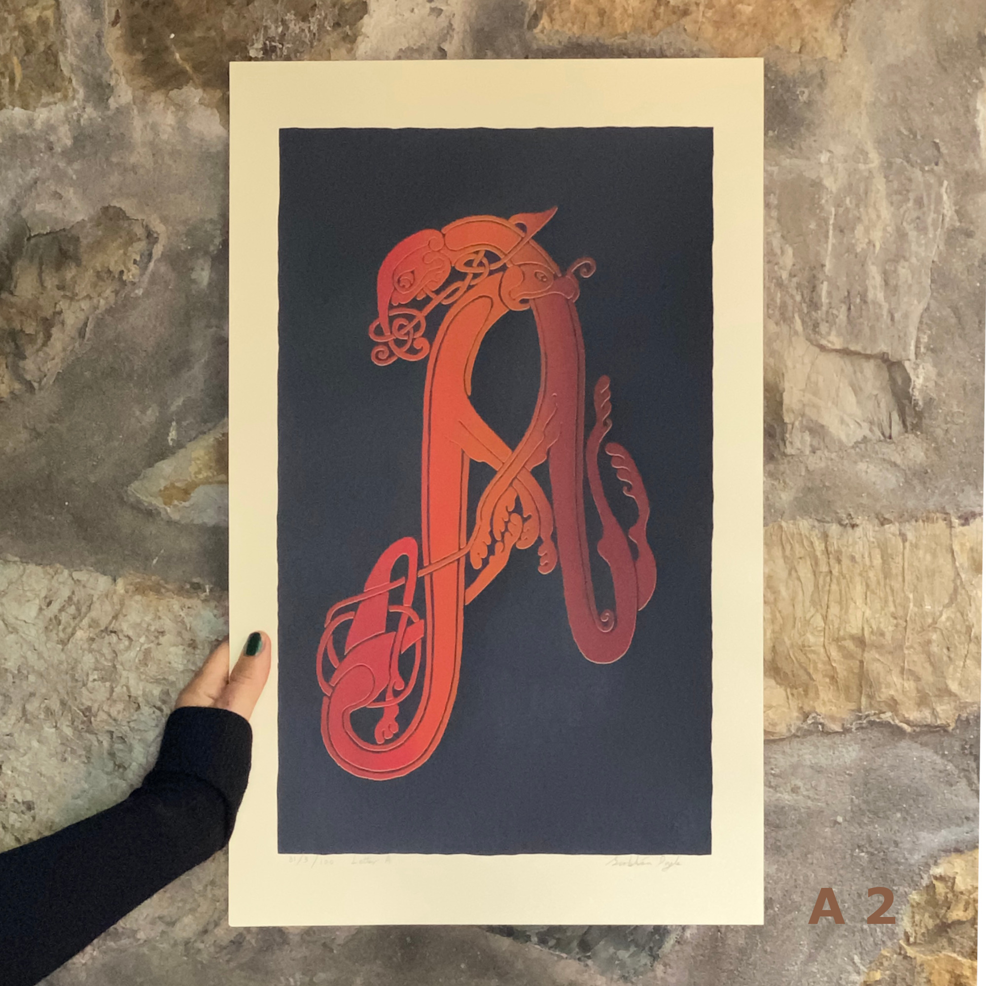 Celtic Letter A