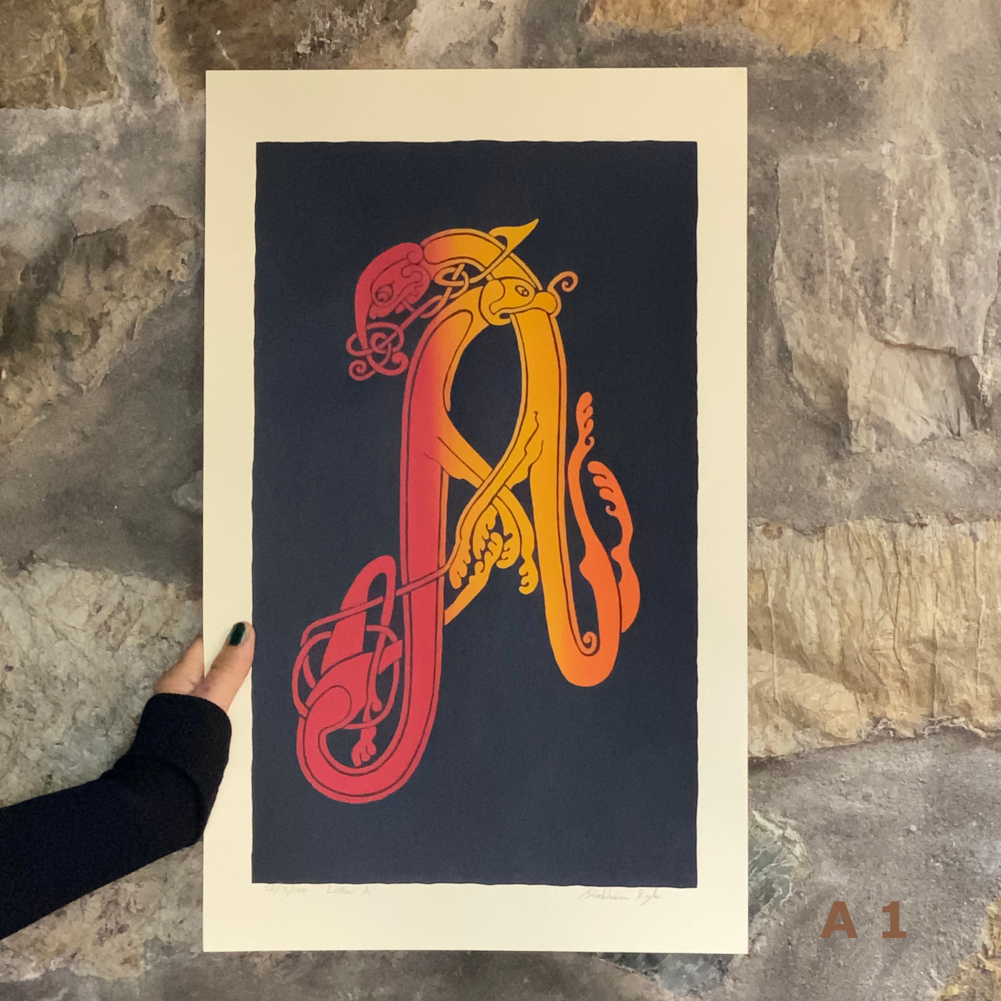Celtic Letter A