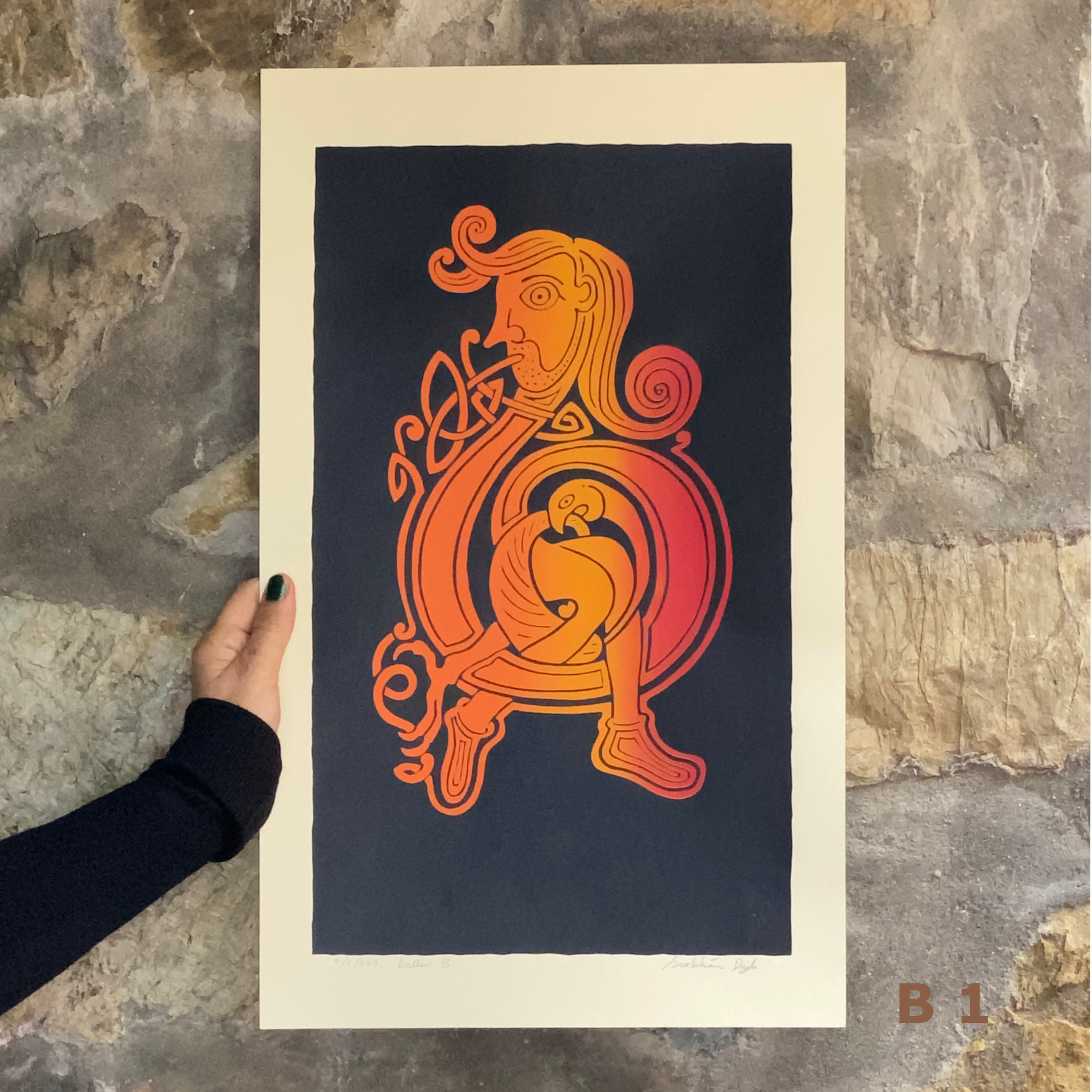 Celtic Letter B