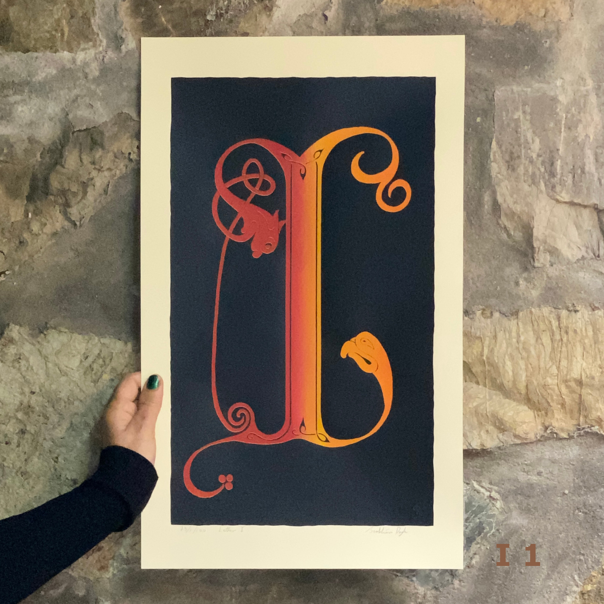 Celtic Letter I