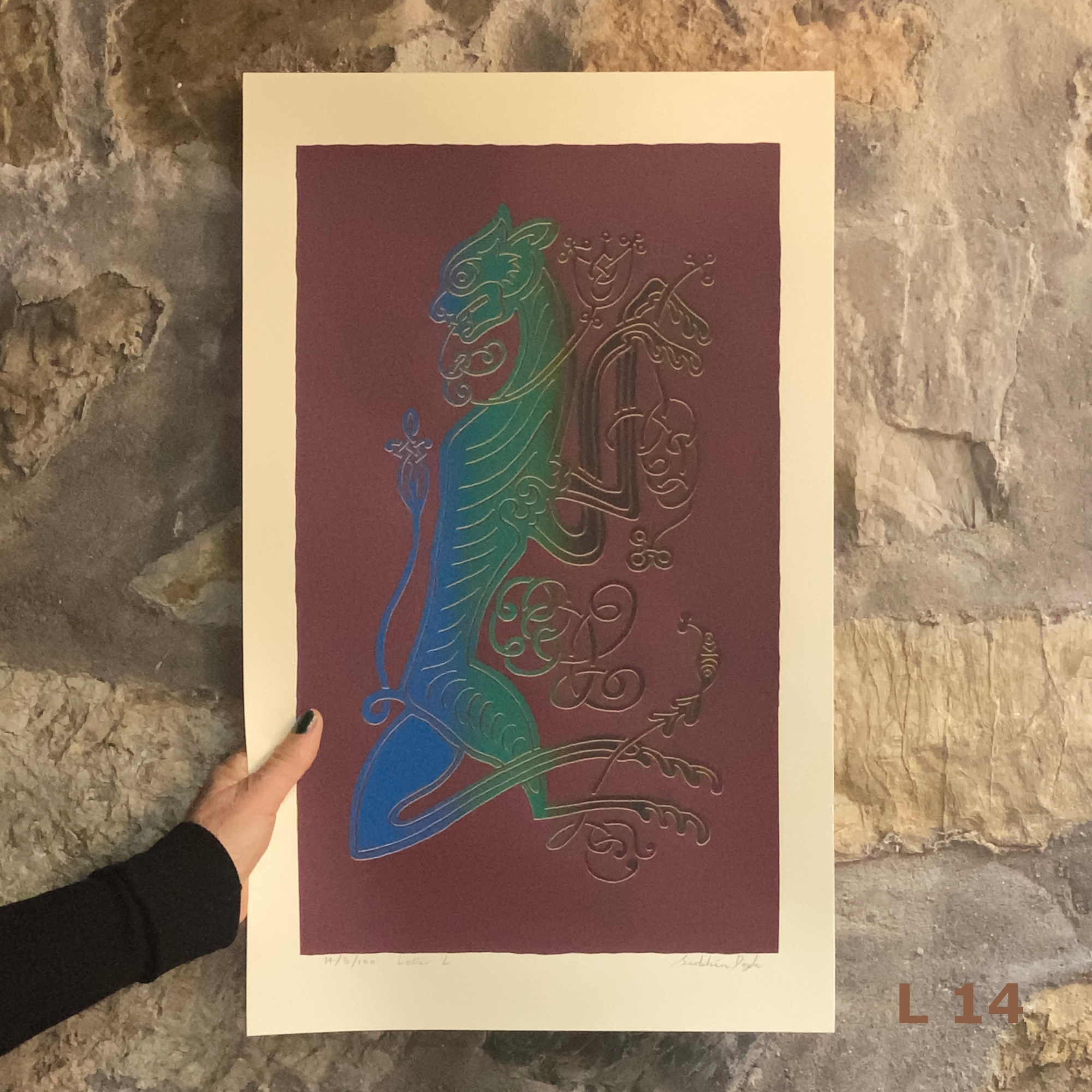 Celtic Letter L