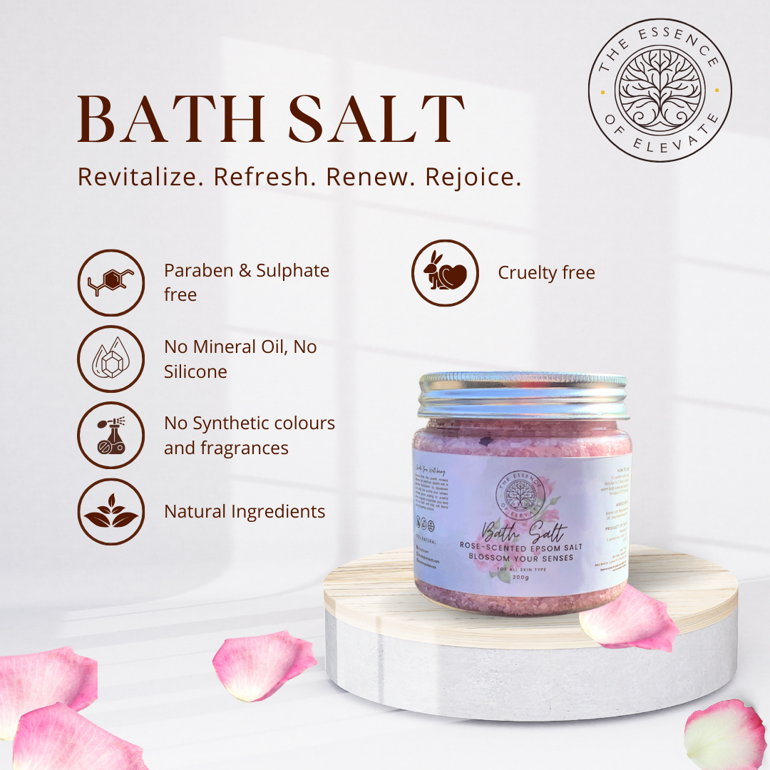 Elevate’s Rose Bath Salt 