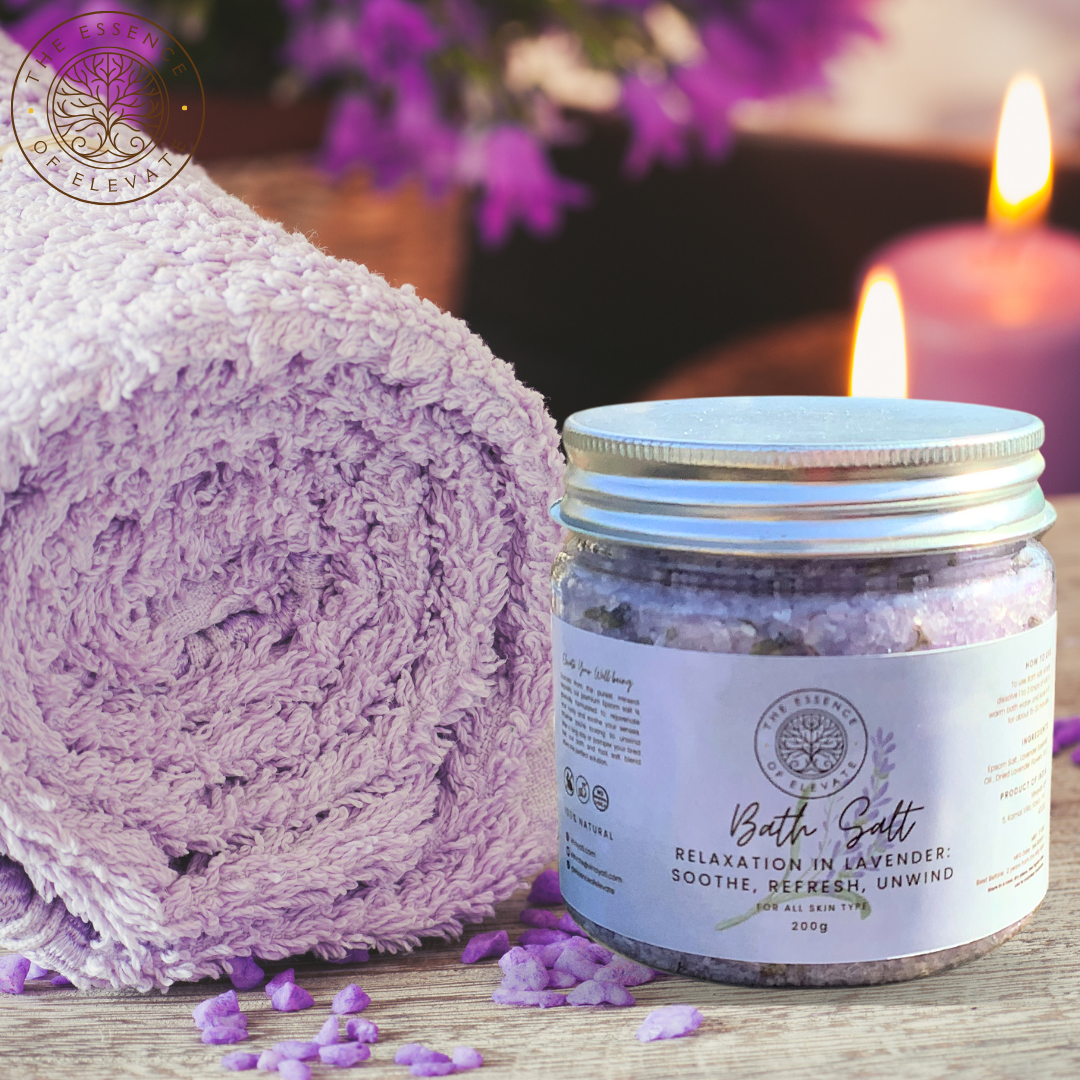 Elevate’s Lavender Bath Salt 