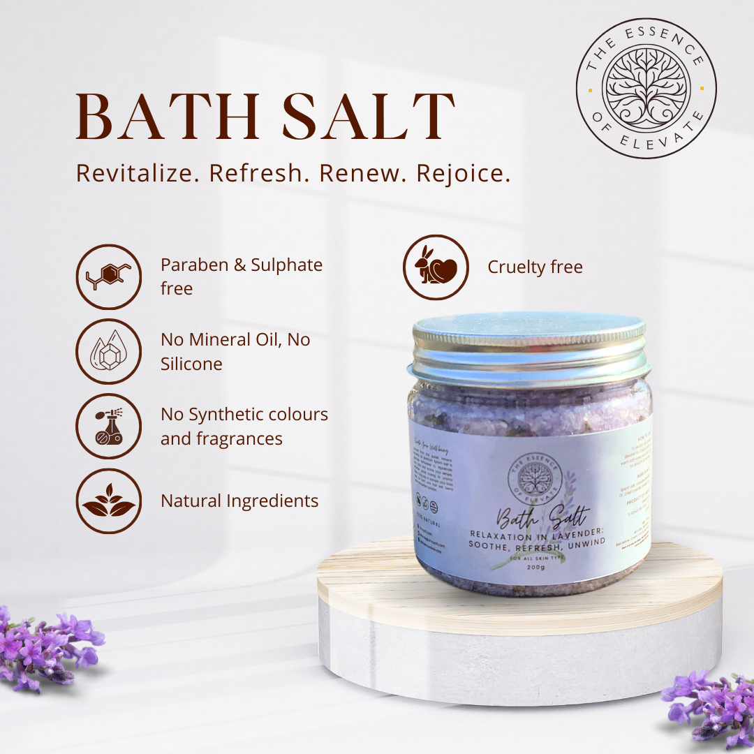 Elevate’s Lavender Bath Salt 
