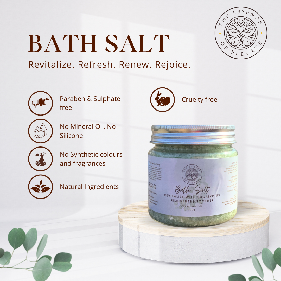 Elevate’s Eucalyptus Bath Salt
