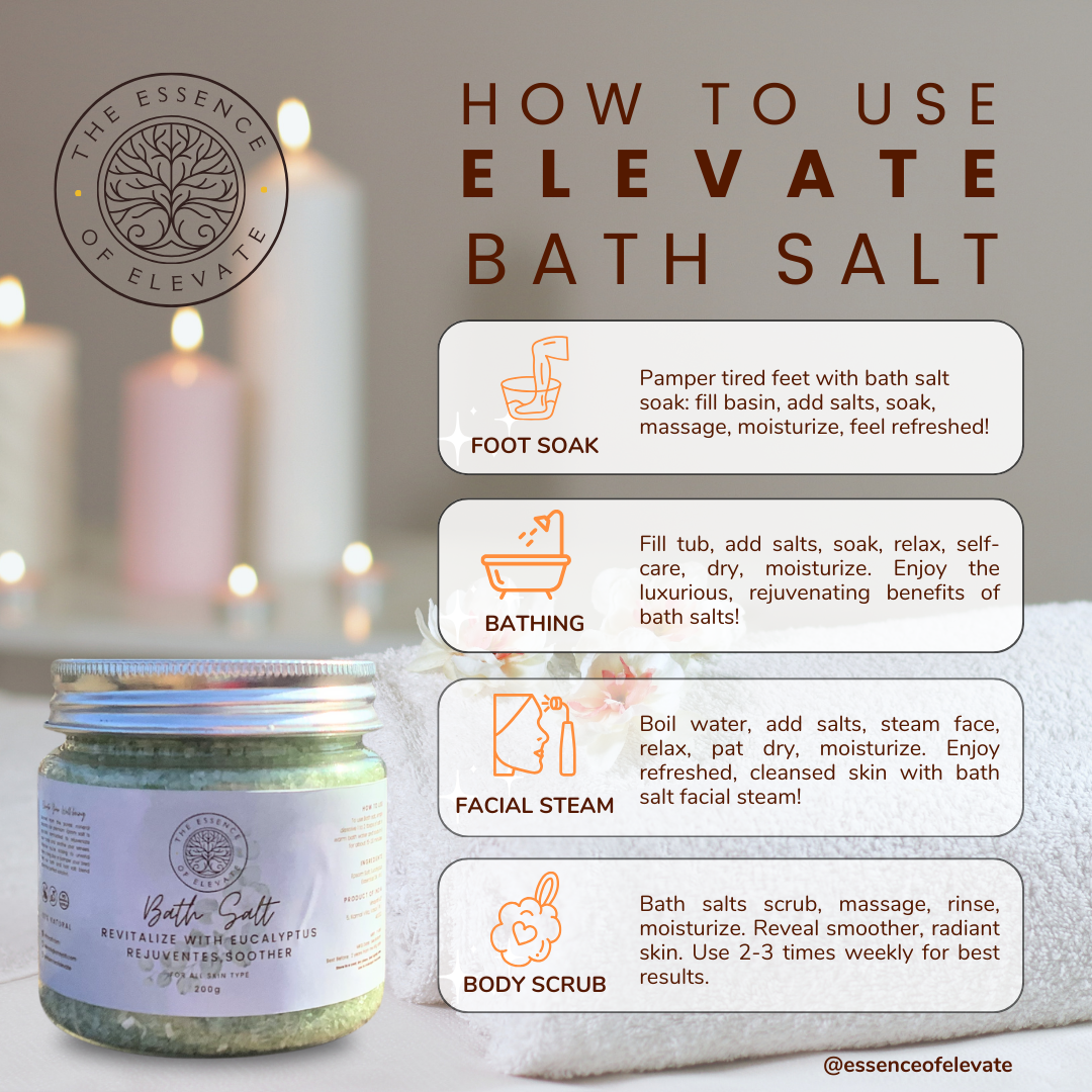 Elevate’s Eucalyptus Bath Salt