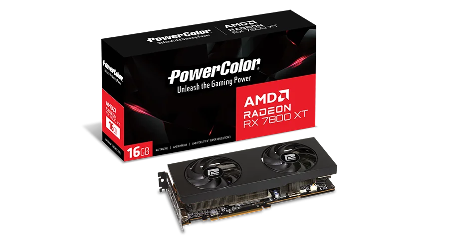 PowerColor RX 7800 XT 16G - BLK