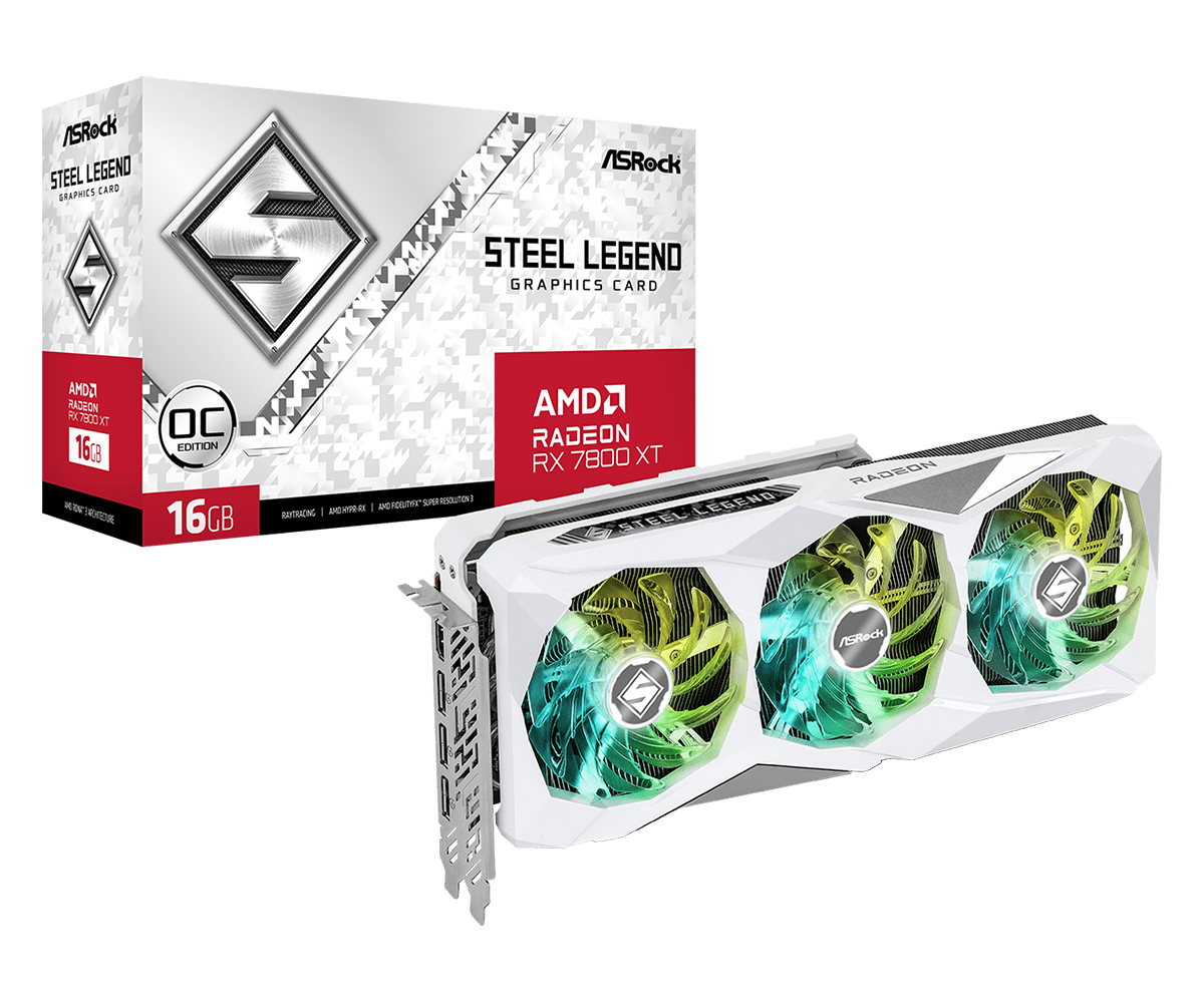 Asrock RX 7800 XT Steel Legend 16G OC