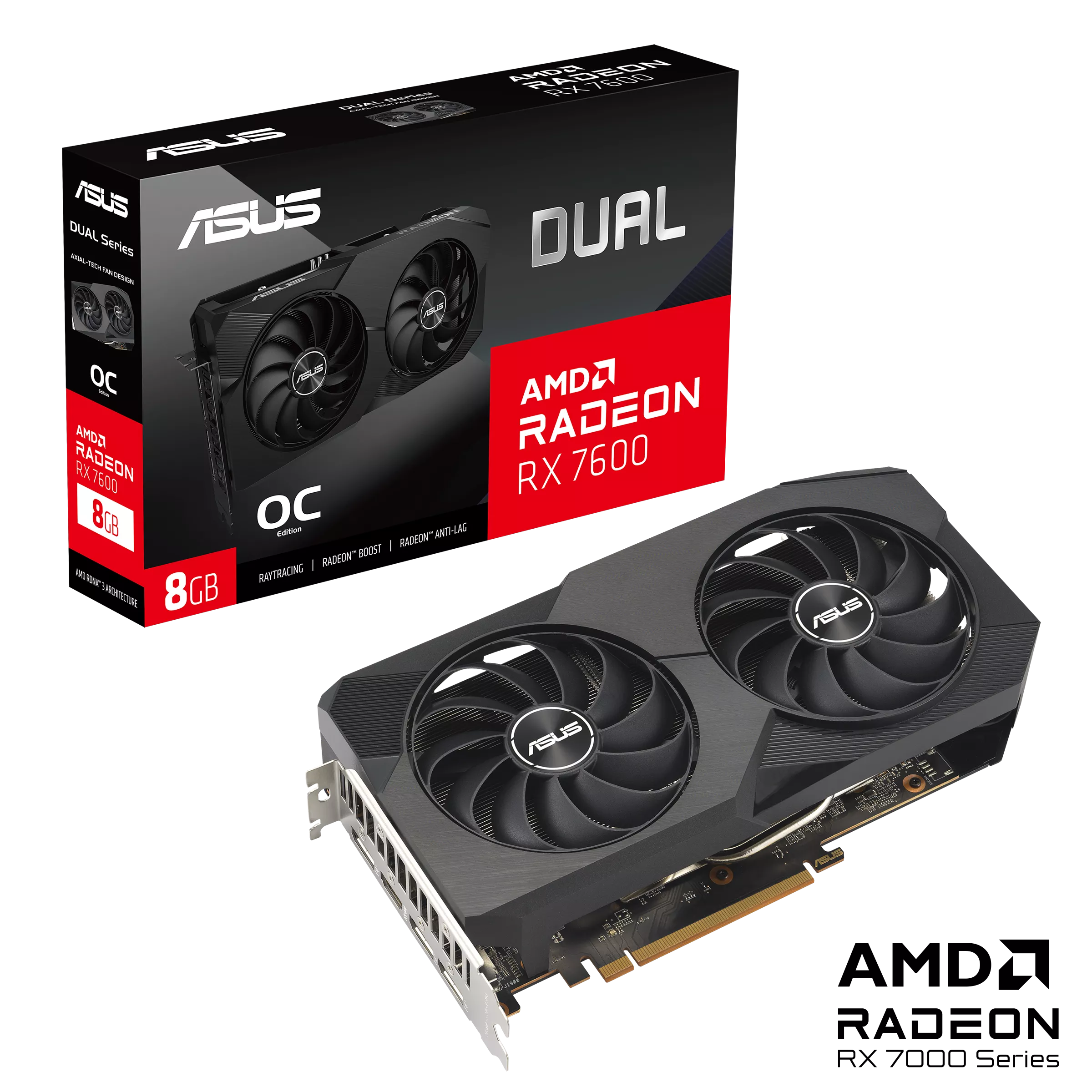 Asus Dual RX 7600 OC 8GB