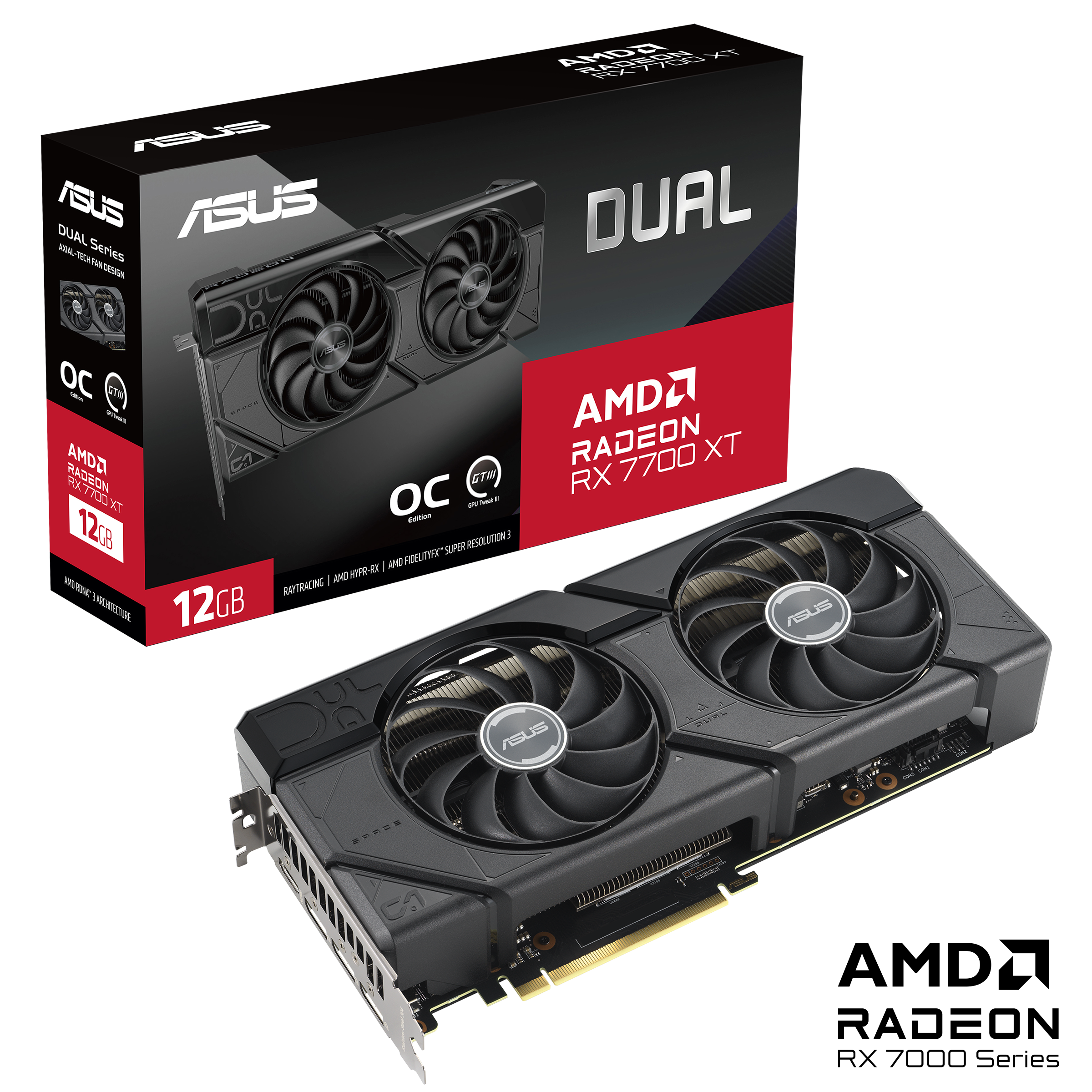 Asus Dual RX 7700 XT OC 12G