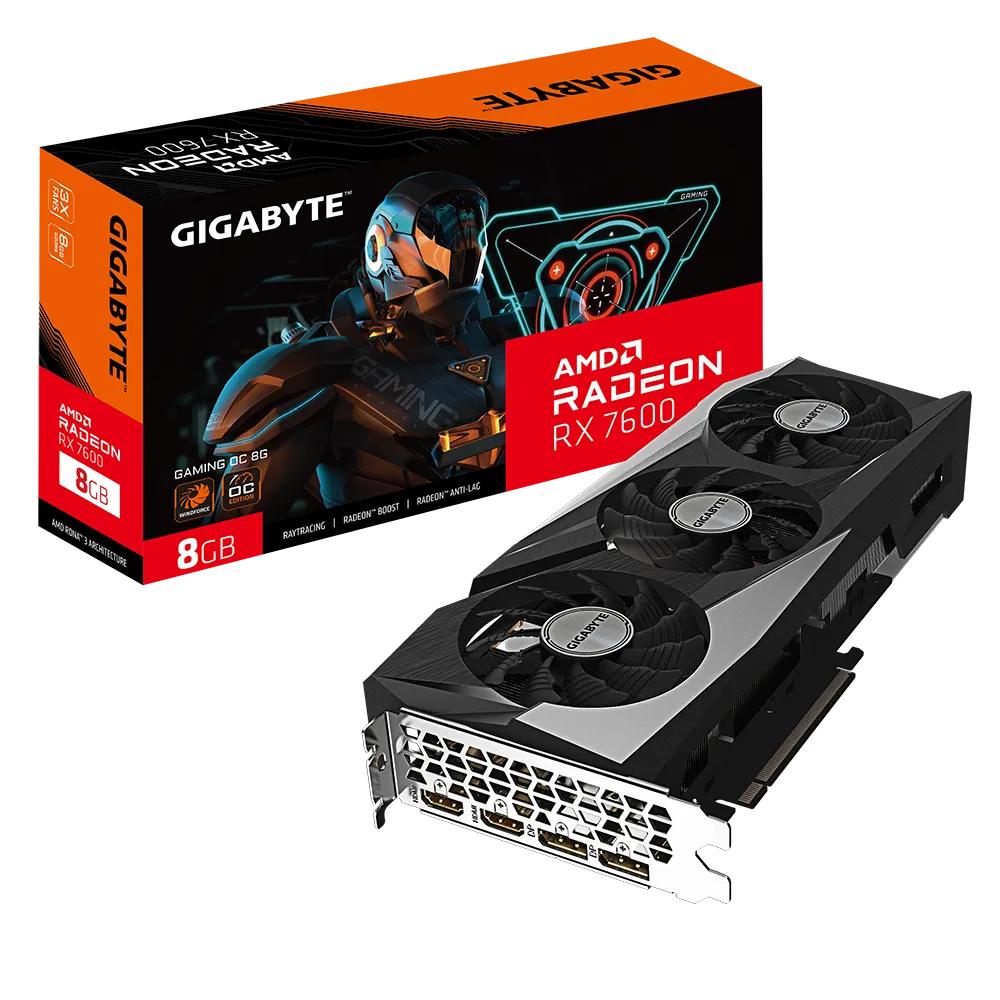 Gigabyte RX 7600 Gaming OC 8G