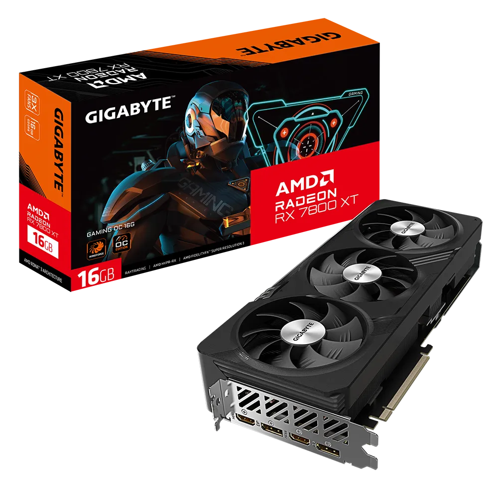 Gigabyte RX 7800 XT Gaming OC 16GB