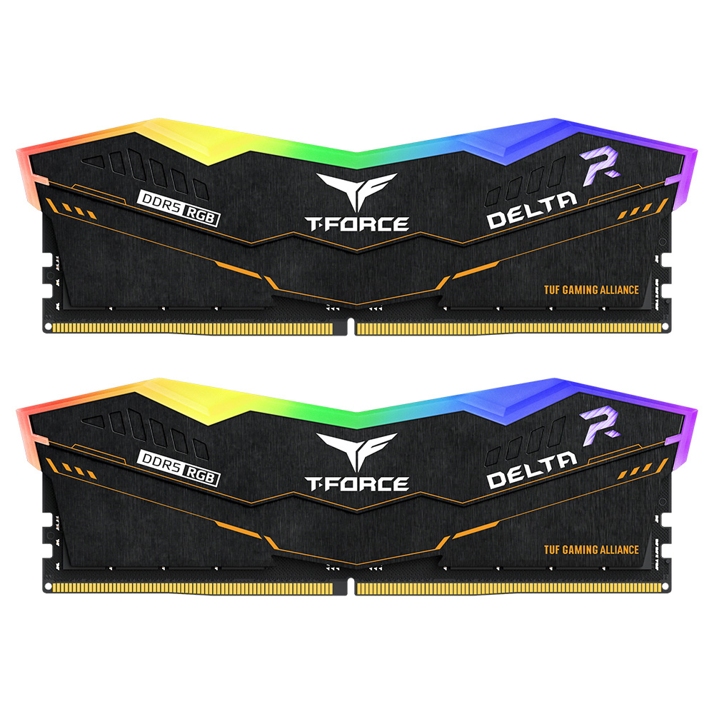 Tforce Delta RGB (32GB) 2X16 6400Mhz DDR5 CL32 - BLK