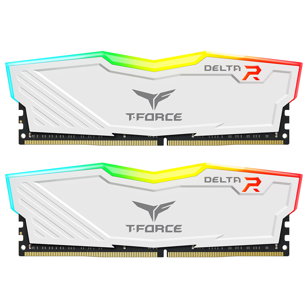 Tforce Delta RGB (16GB) 2X8 3600Mhz DDR4 - WHT