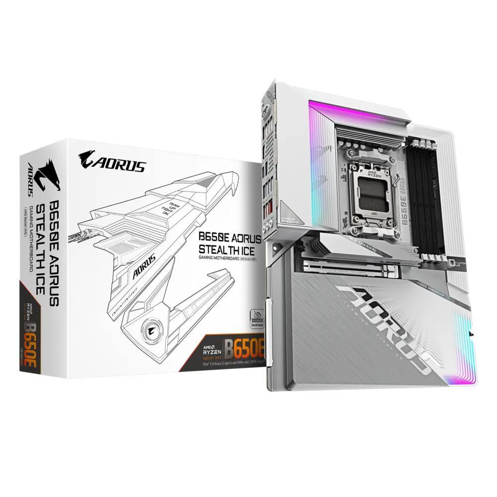 Gigabyte Aorus B650E Stealth ICE AM5