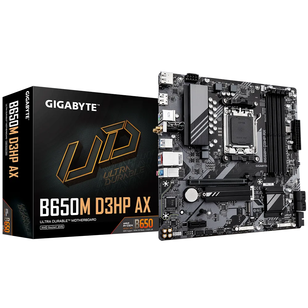 Gigabyte B650M D3HP AX  (WIFI+BT) AM5
