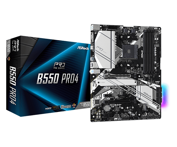 Asrock B550 Pro 4 DDR4