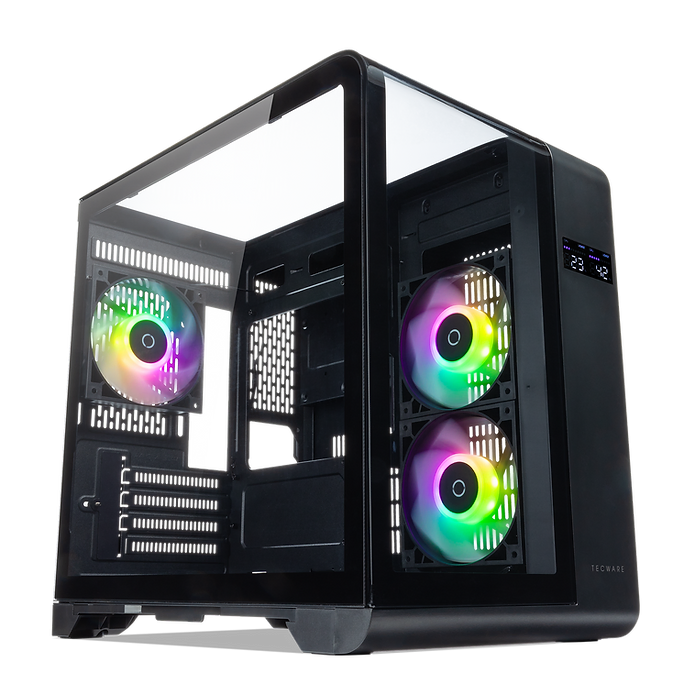 Tecware Arc MATX - BLK (3x Fans)