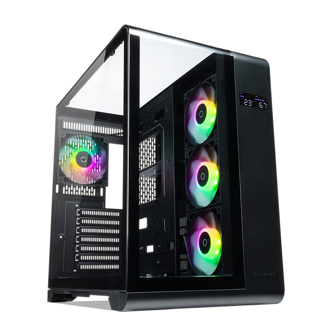 Tecware Arc ATX - BLK (4x Fans)