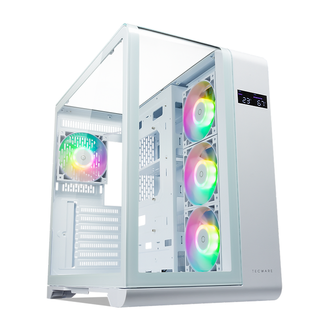 Tecware Arc ATX - WHT (4x Fans)