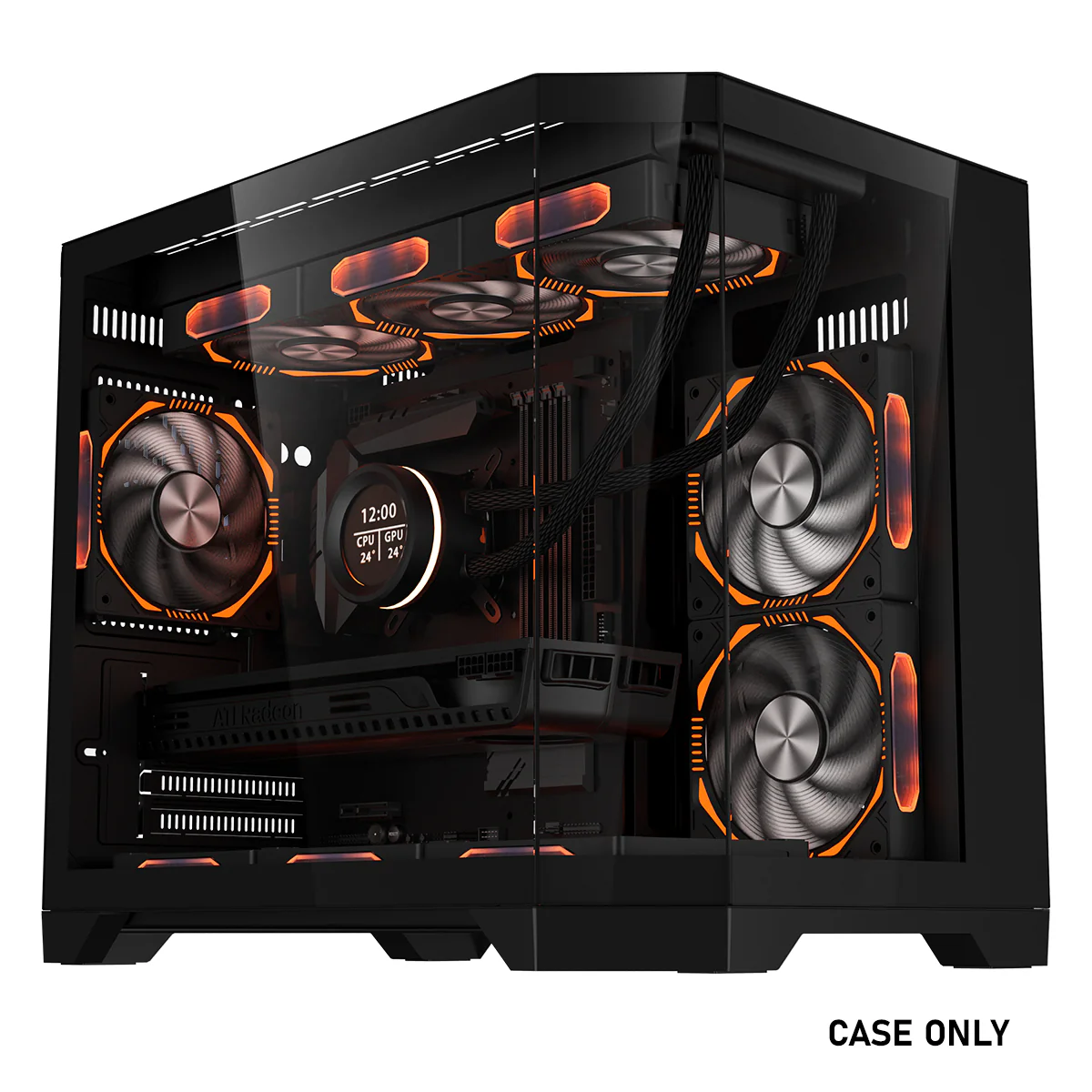 Coolman Spectra M-ATX Case - Black