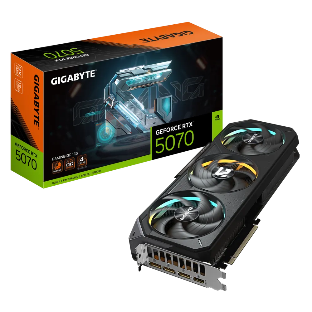 GIGABYTE RTX 5070 GAMING OC 12GB