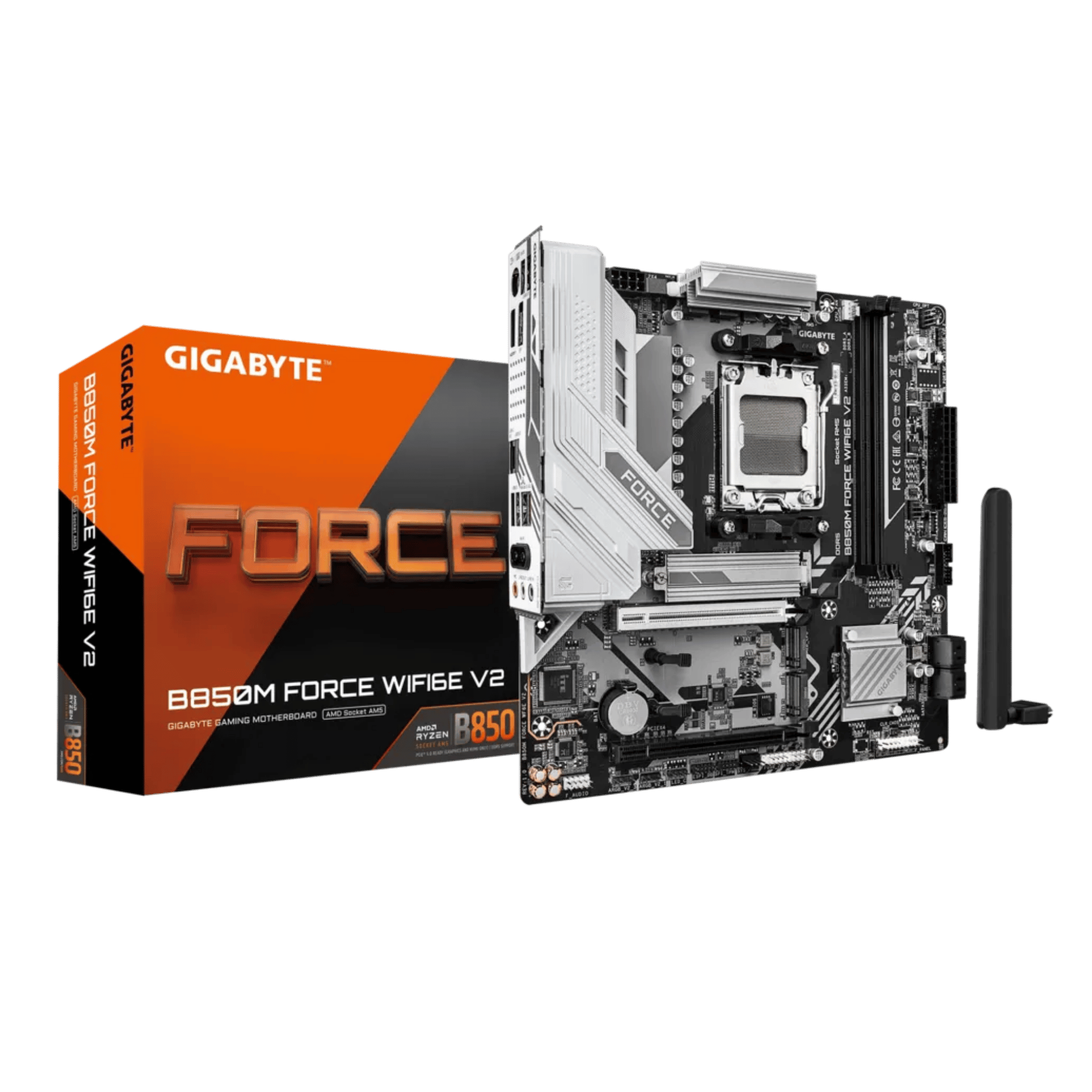 GIGABYTE B850M FORCE WIFI 6E V2 AM5 DDR5 MOTHERBOARD