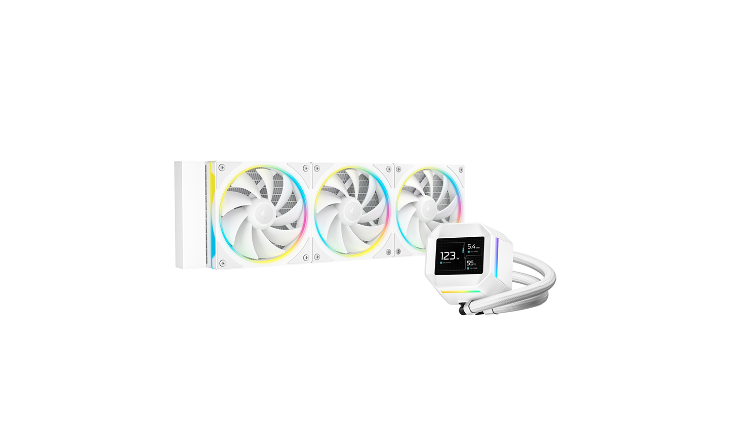 DEEPCOOL LM360 360MM AIO COOLER WHITE