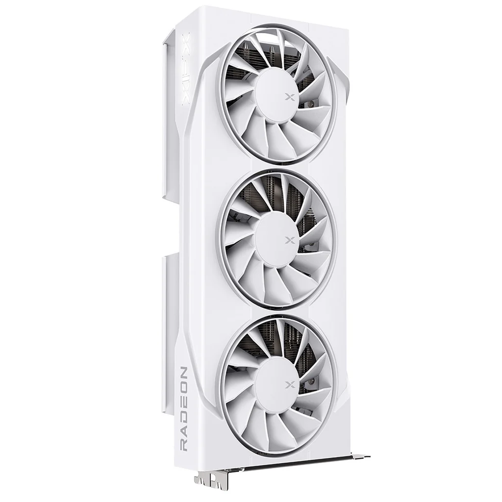 XFX SWIFT AMD RADEON RX 9060 XT OC TRIPLE FAN GAMING EDITION 16GB WHITE