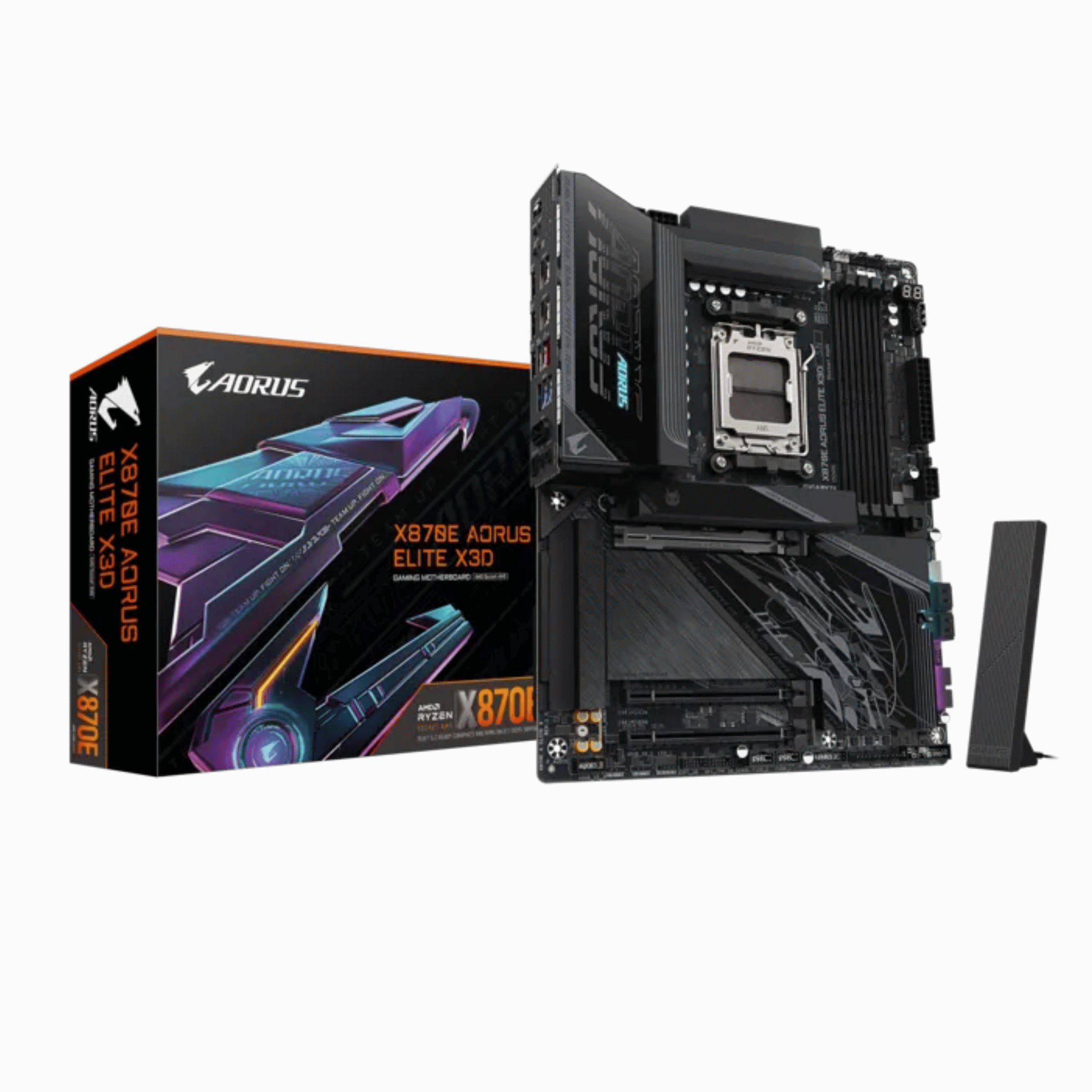 GIGABYTE X870 AORUS ELITE X3D AM5 DDR5 MOTHERBOARD