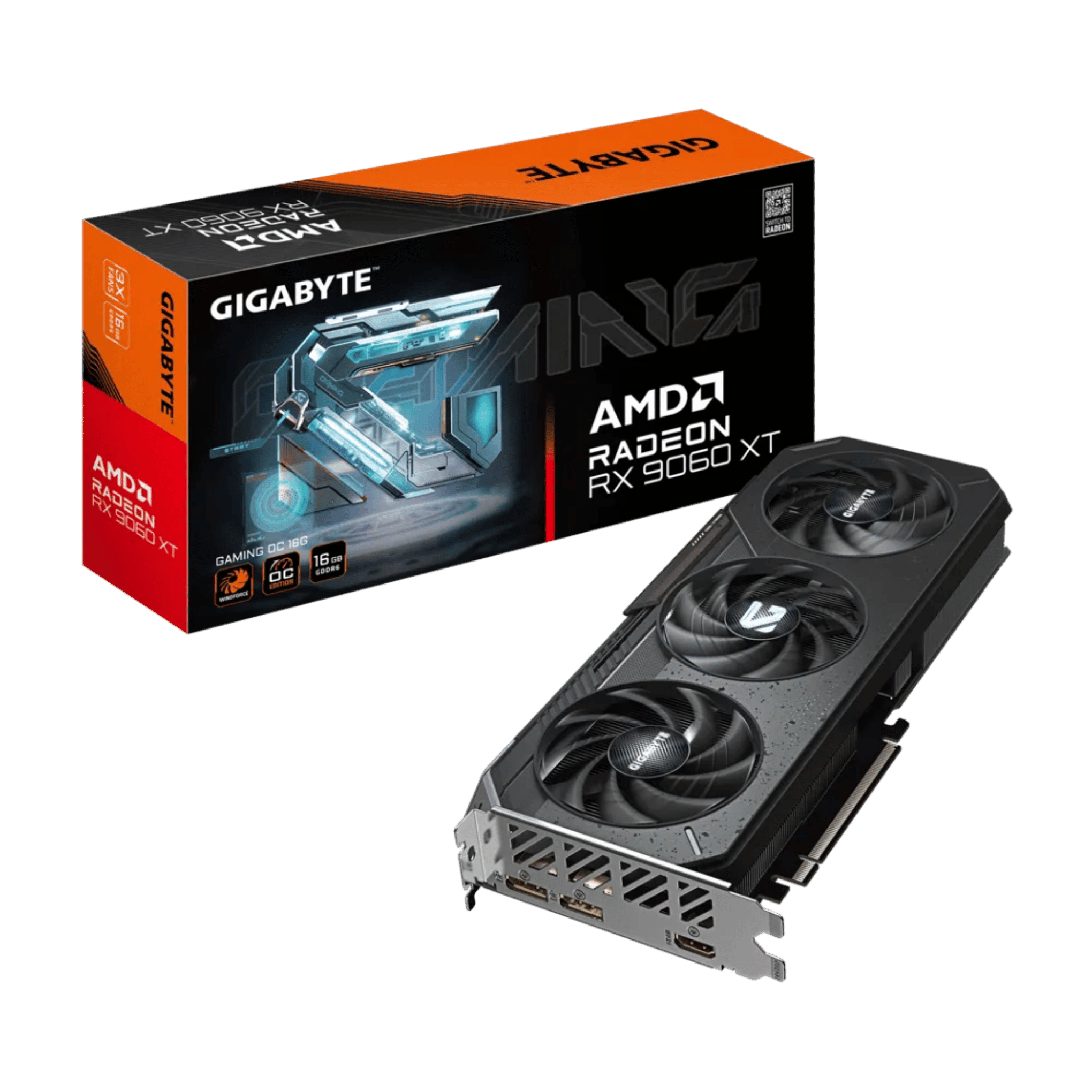 GIGABYTE RADEON RX 9060 XT GAMING OC 16GB