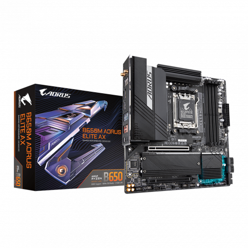 GIGABYTE B650M AORUS ELITE AX AM5 DDR5 MOTHERBOARD