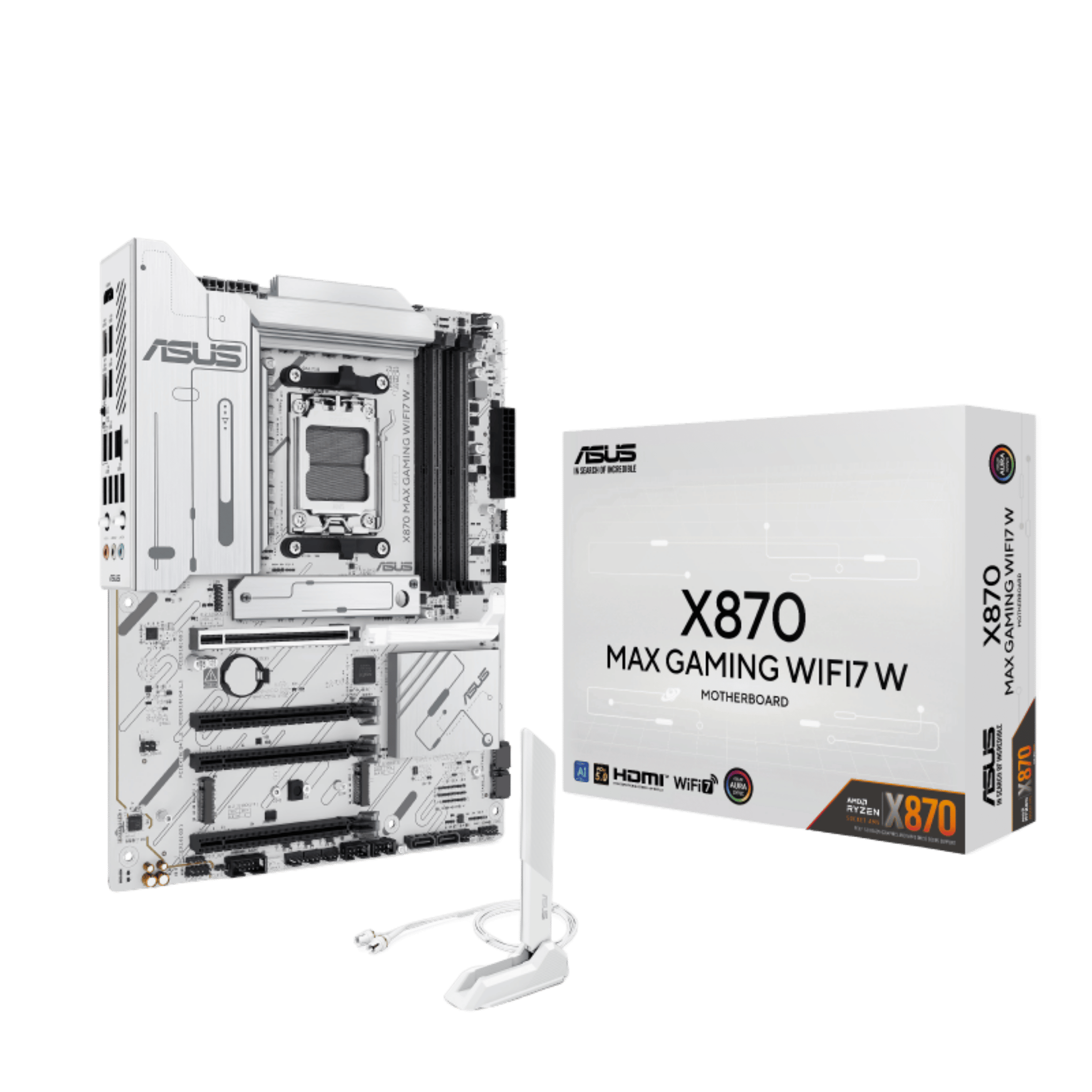 ASUS X870 MAX GAMING WIFI 7 AM5 DDR5 MOTHERBOARD