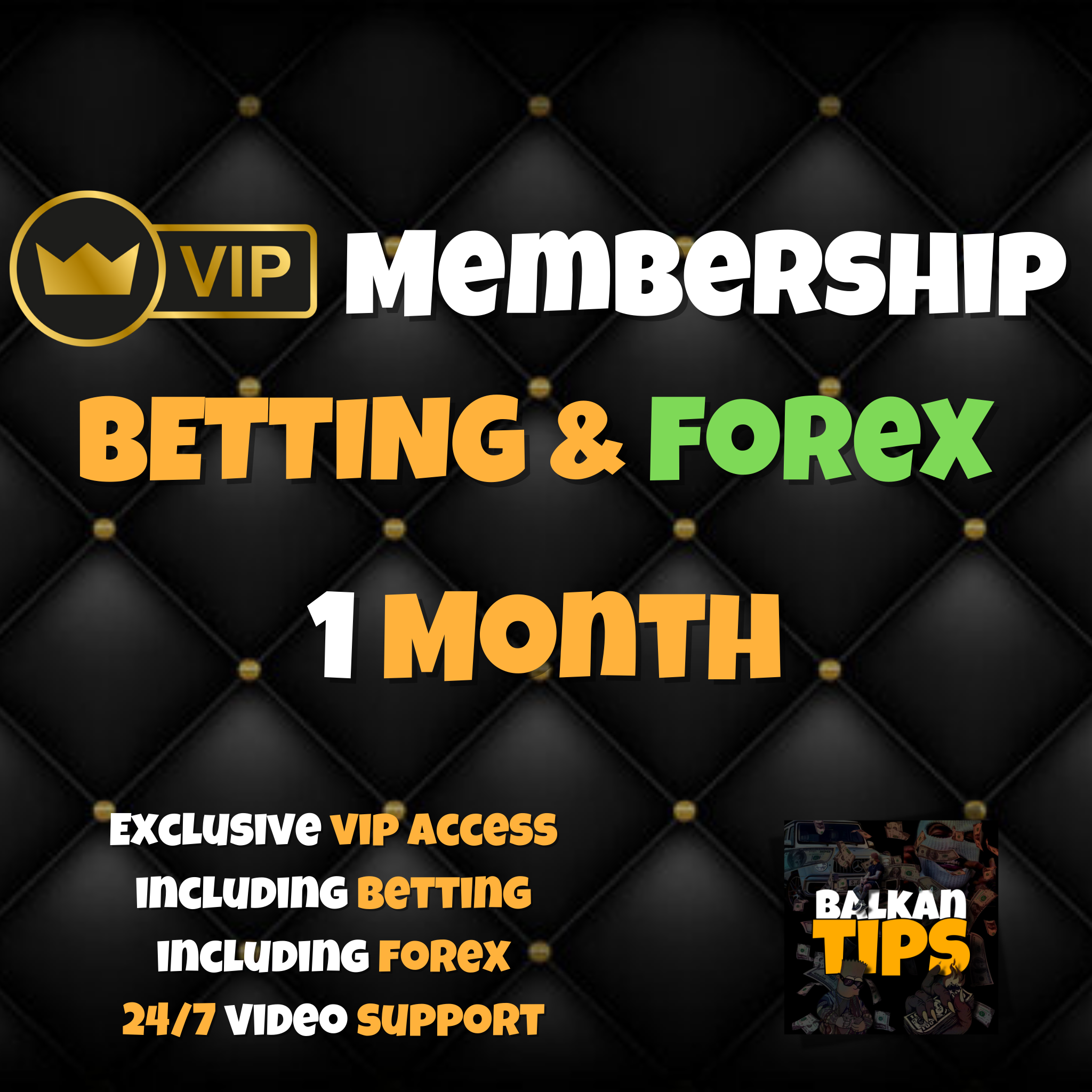 VIP Membership | 1-Month Membership