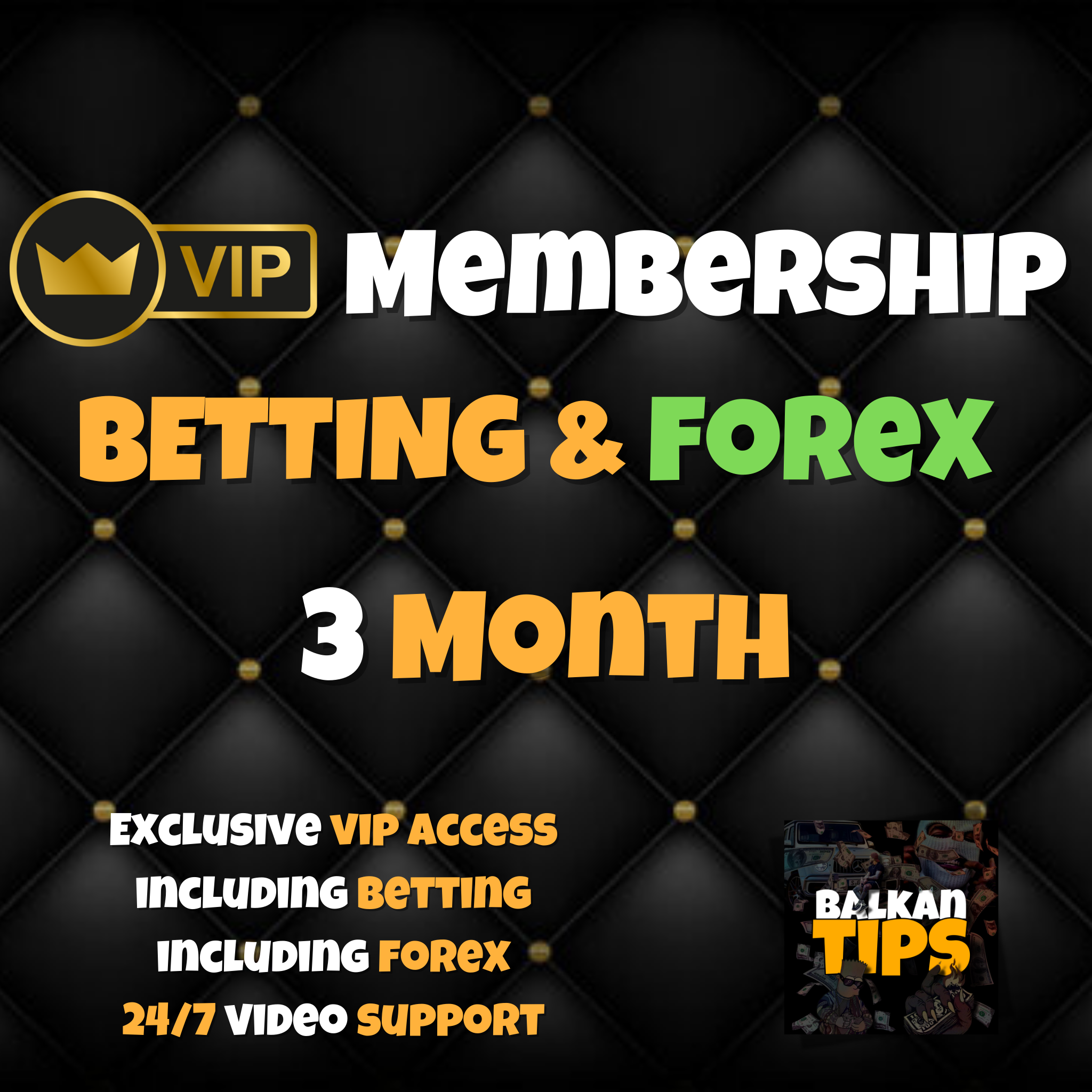 VIP Membership | 3-Month Membership