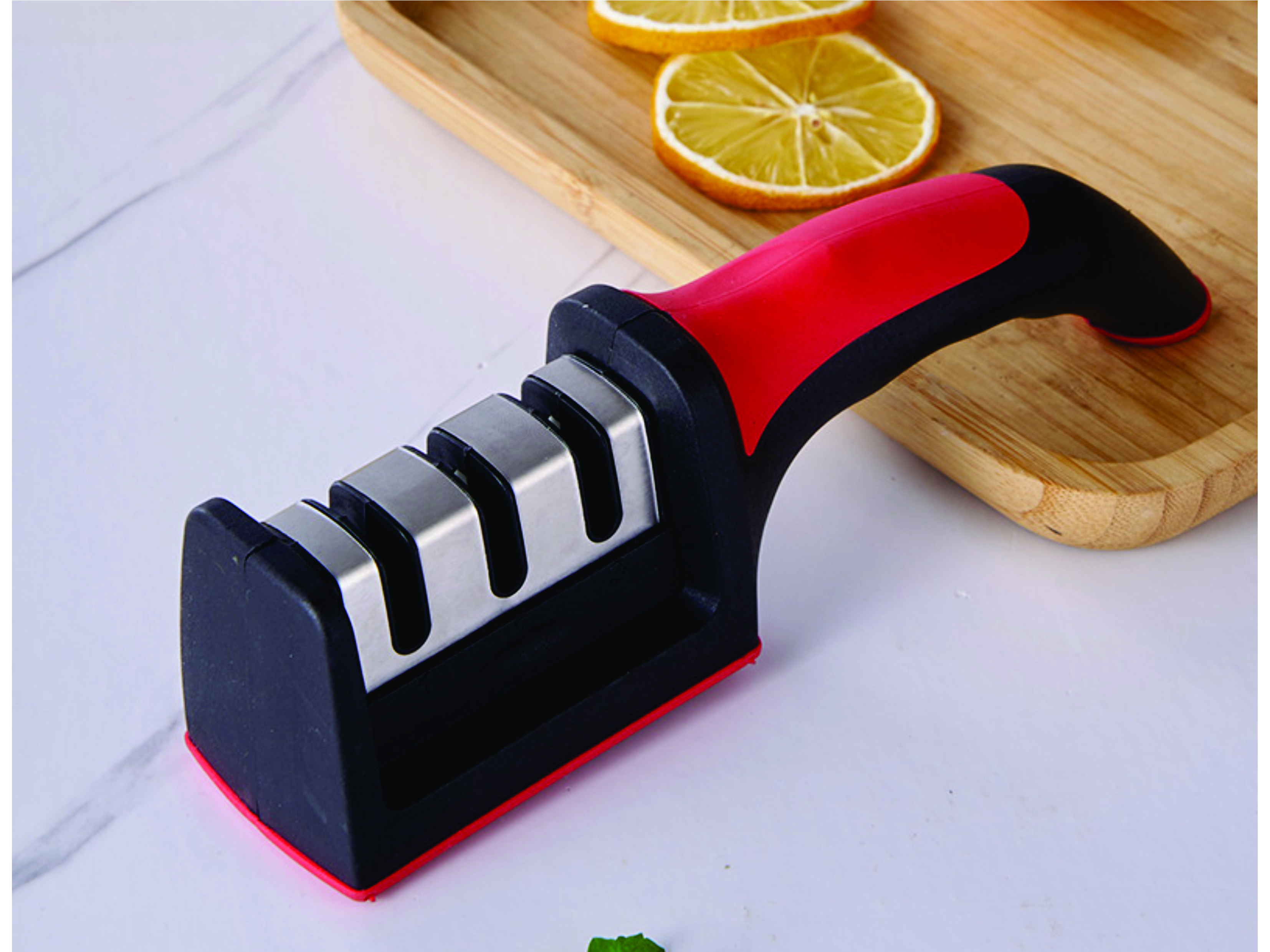 Afilador De Cuchillos Ergonómico Multifuncional - Cocina