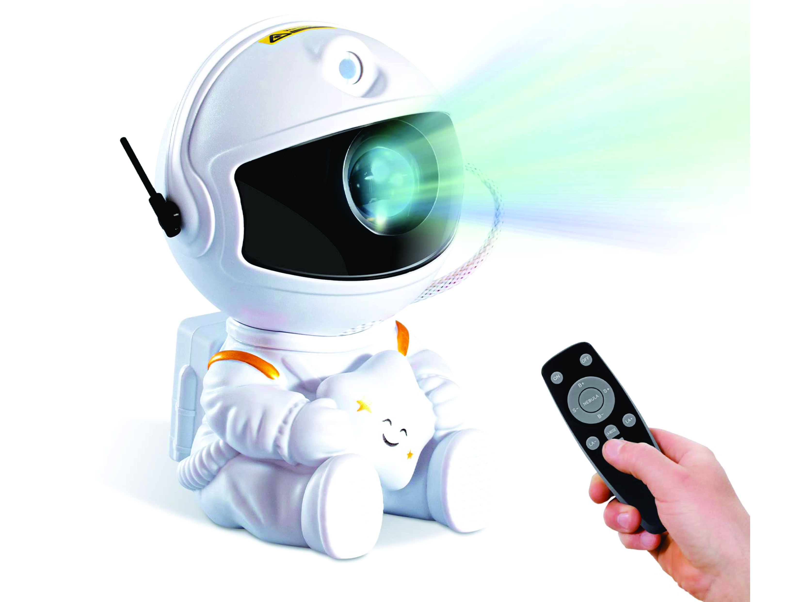 Lampara Astronauta Bluetooh Iluminación Nebulosa