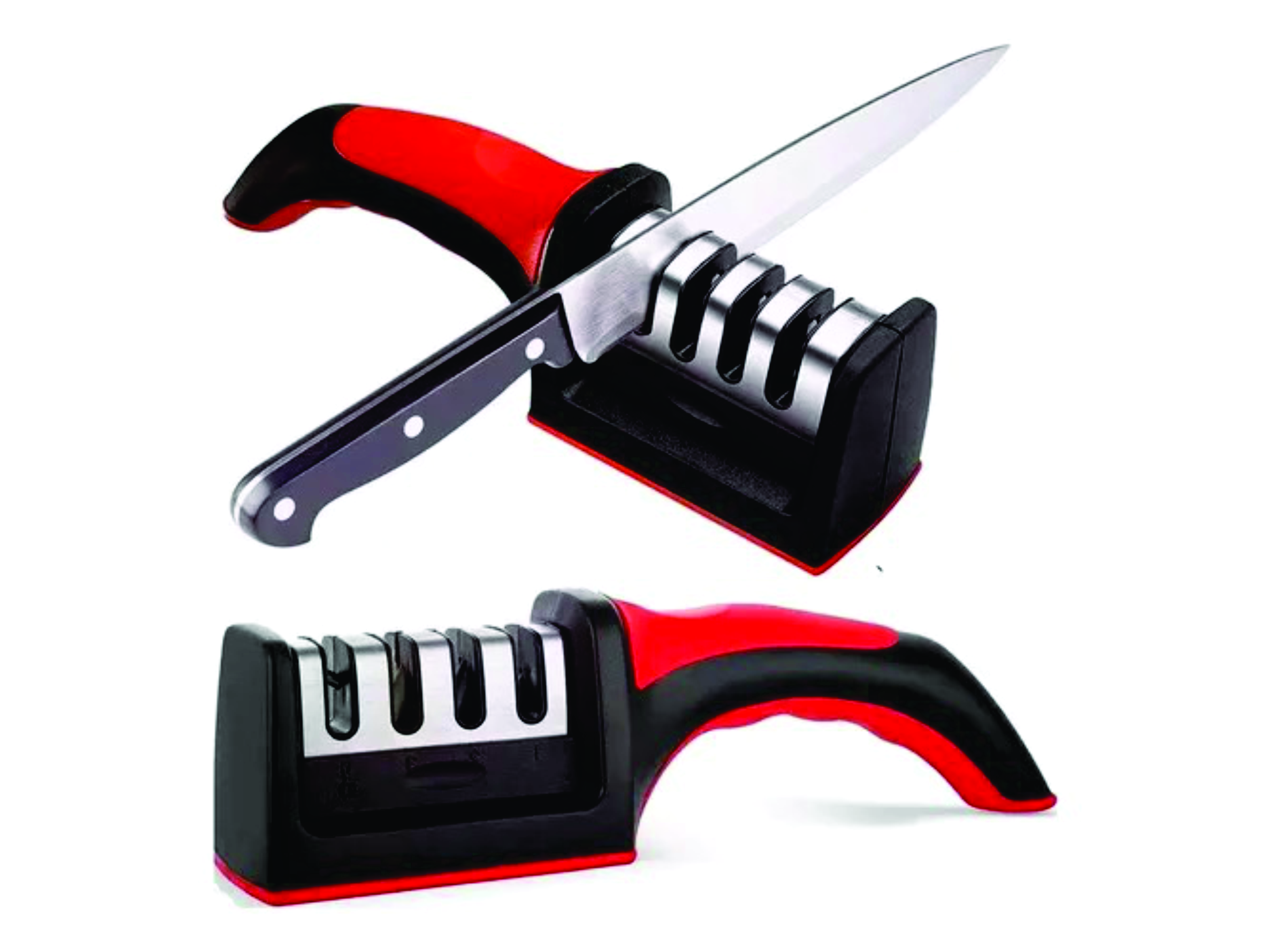 Afilador De Cuchillos Ergonómico Multifuncional - Cocina