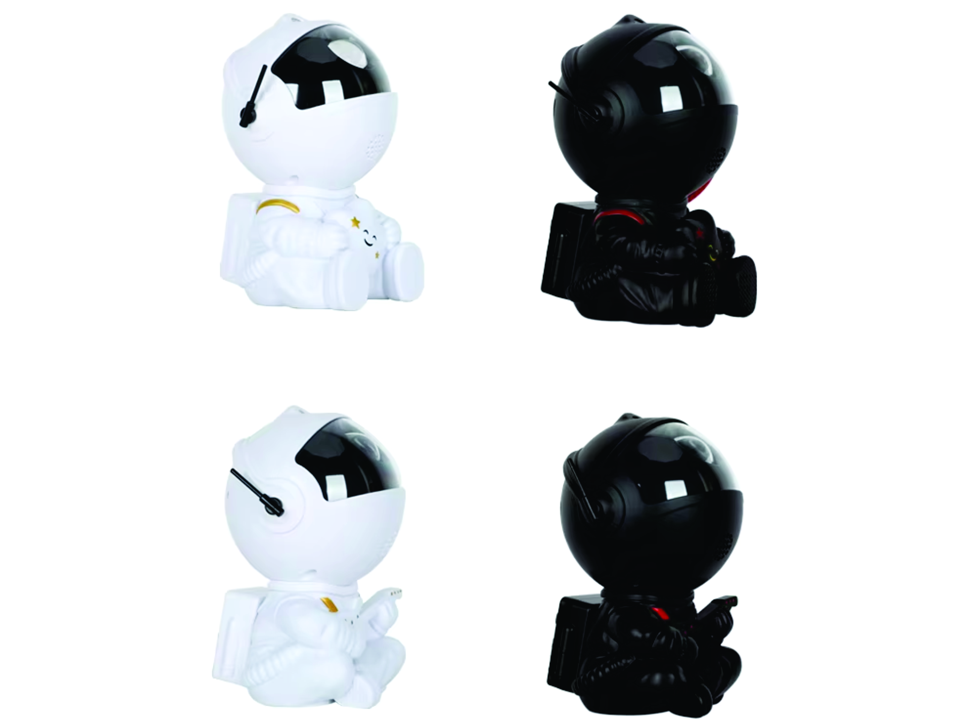 Lampara Astronauta Bluetooh Iluminación Nebulosa