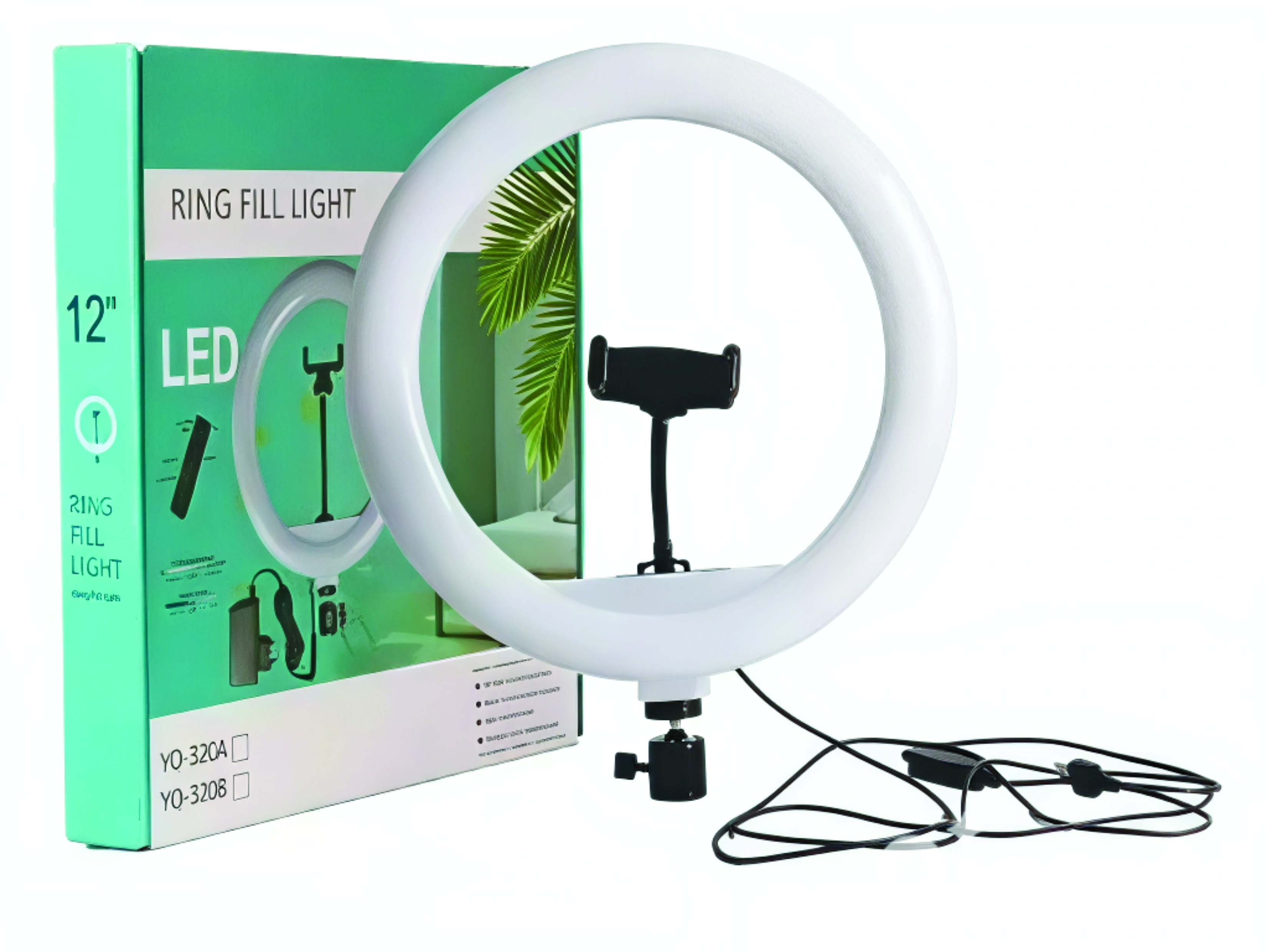 Aro De Luz Led 26 Cm Con Trípode - Fotografía Selfie