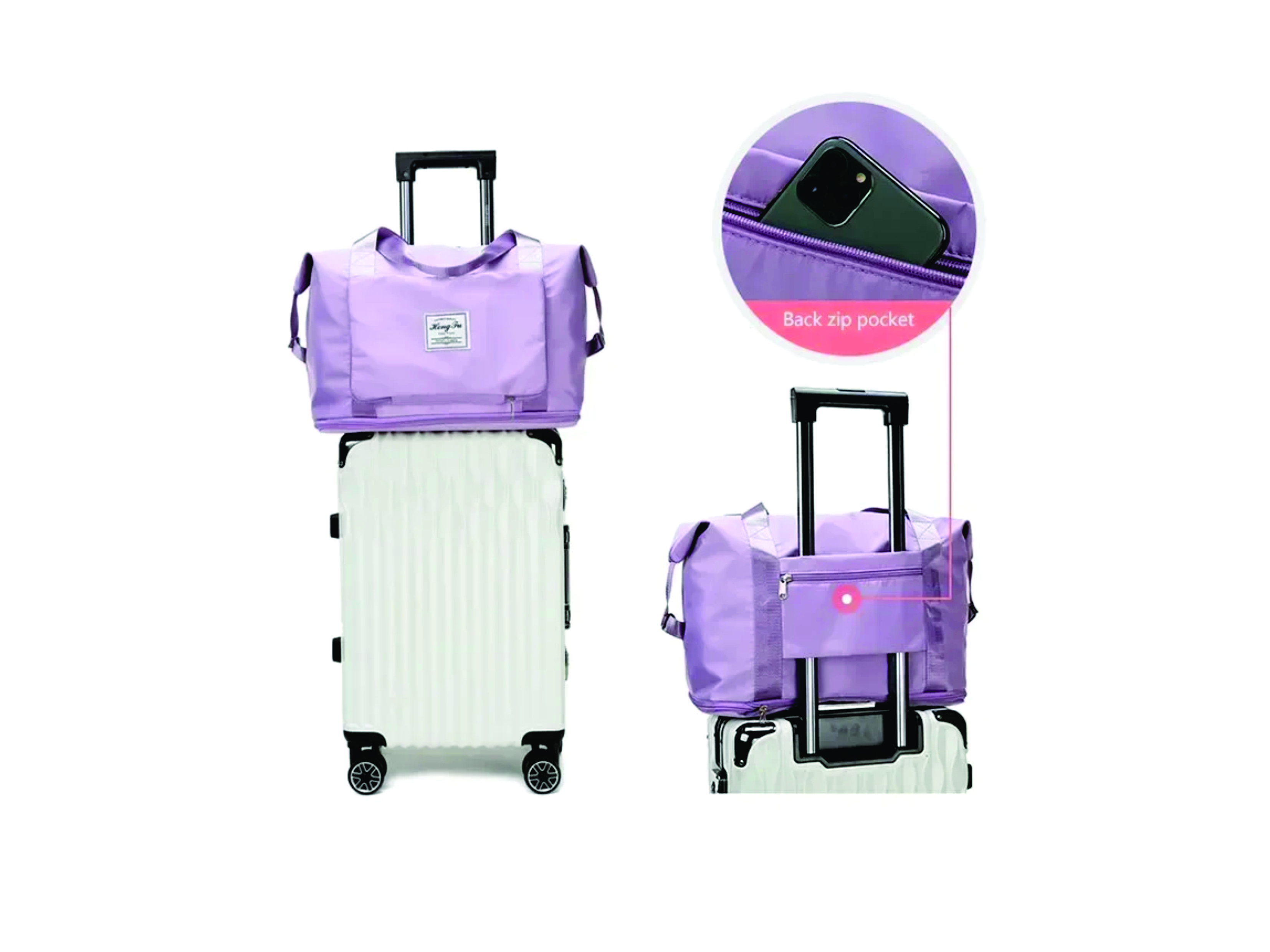 Bolso Expandible Viajero Diferentes Colores Multifuncional