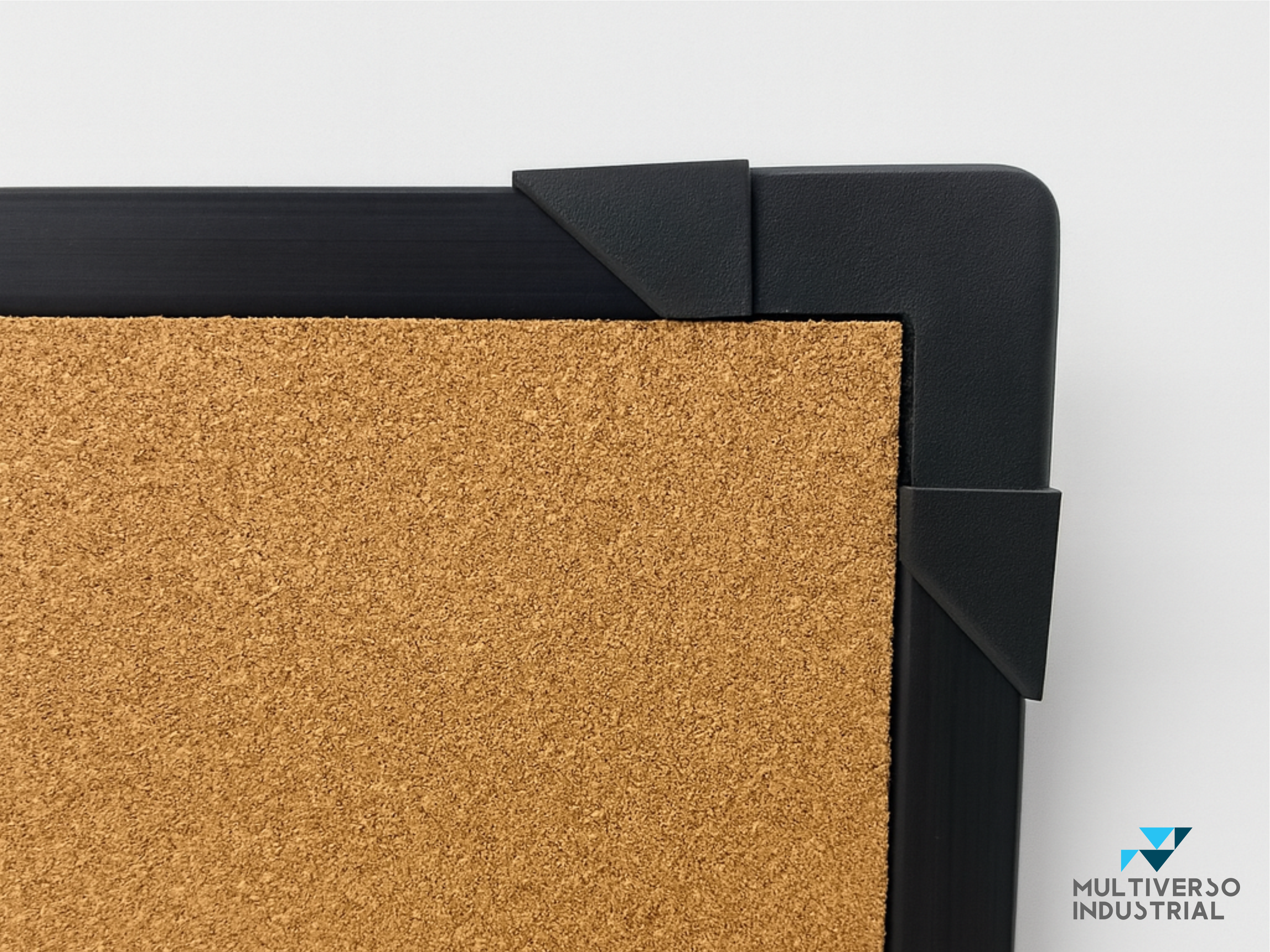 Tablero Corcho Natural 5mm 30 X 40 Cm + Kit Obsequio Marrón Claro