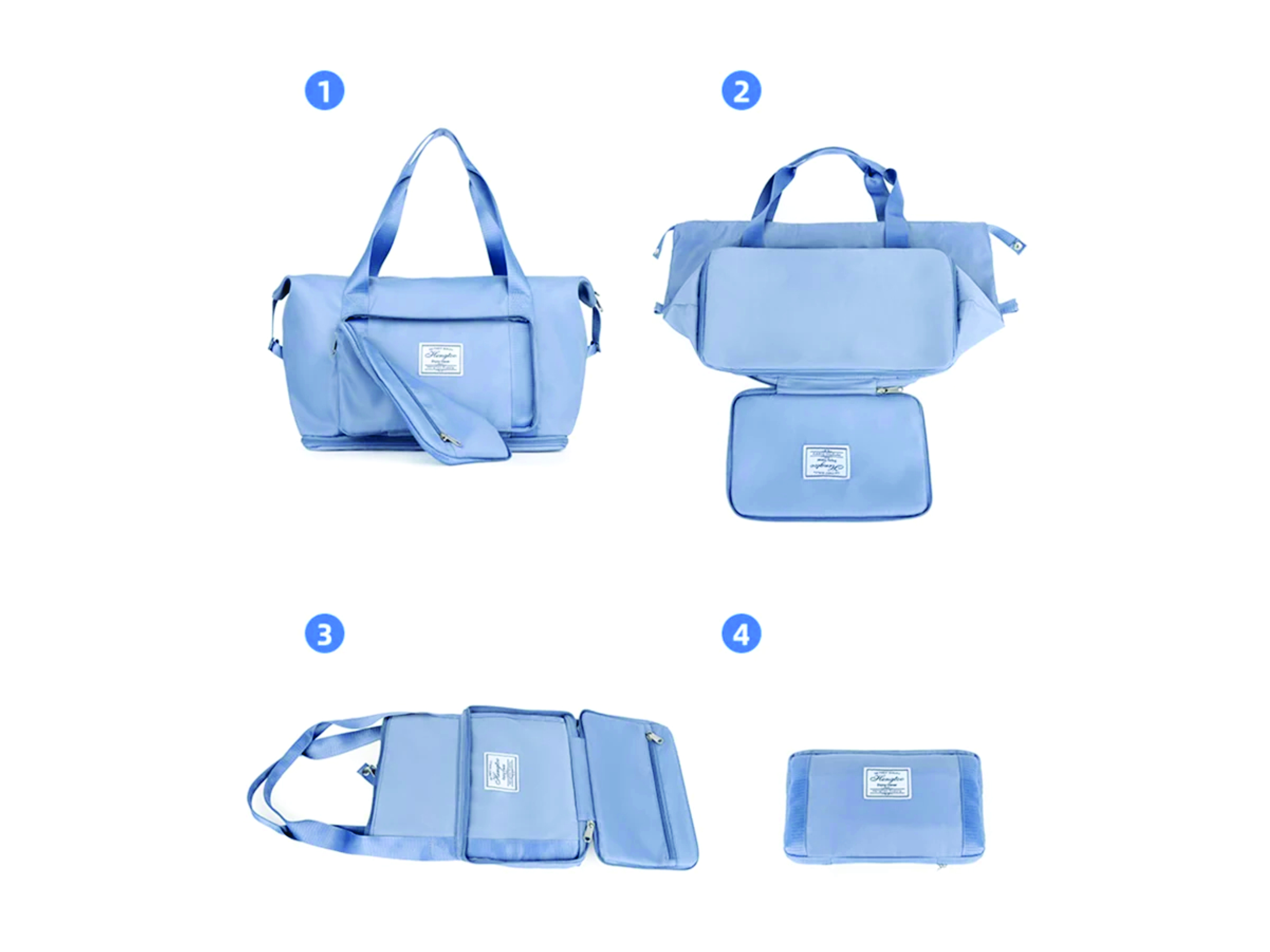 Bolso Expandible Viajero Diferentes Colores Multifuncional