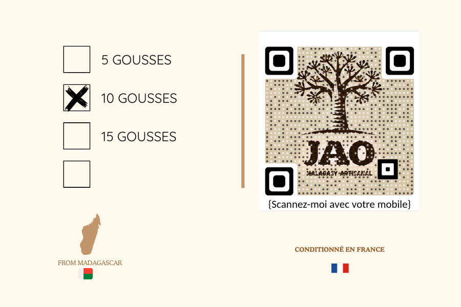 Gousses de Vanille de Madagascar de type A