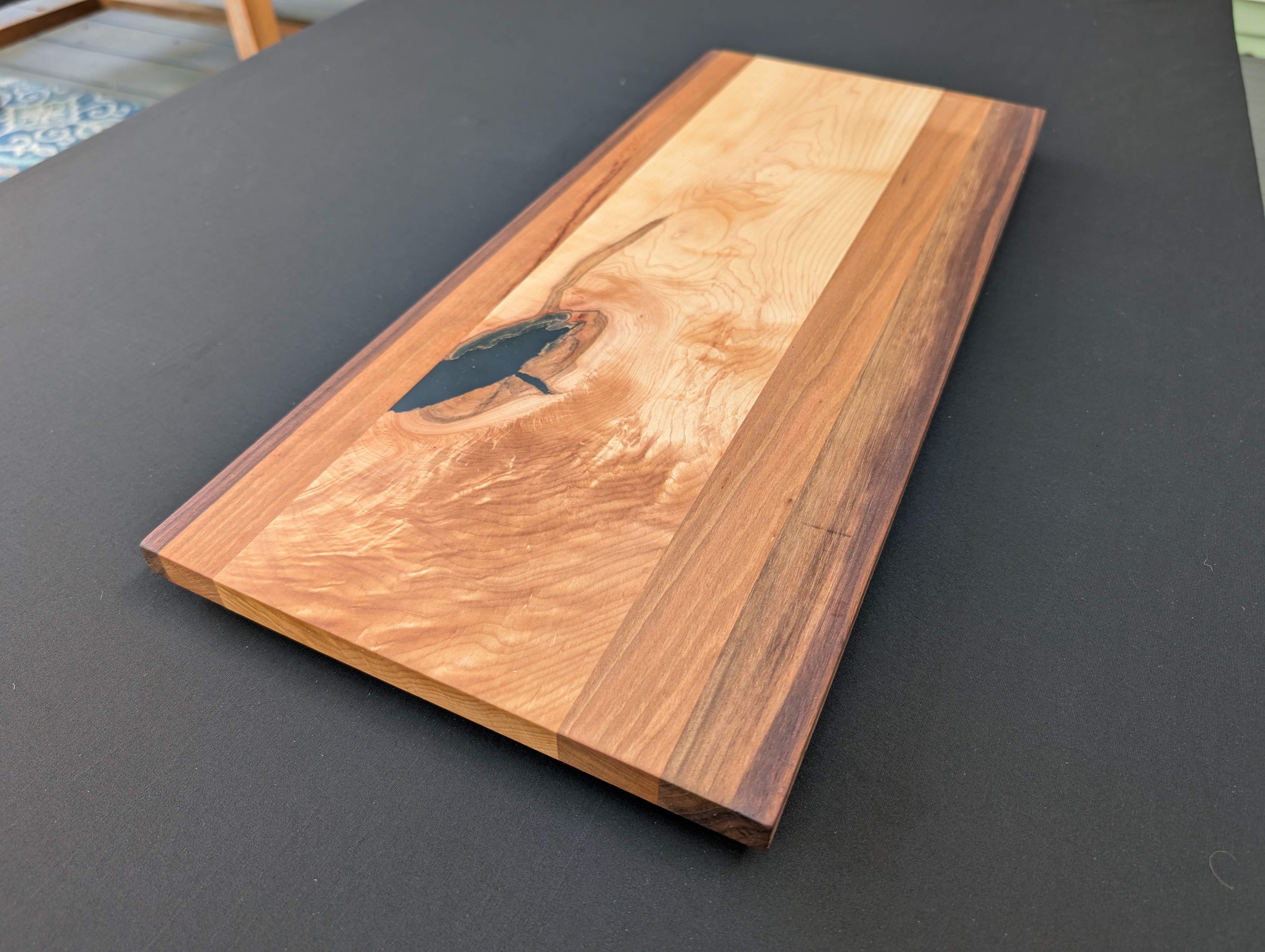 Curly Maple Serving Board