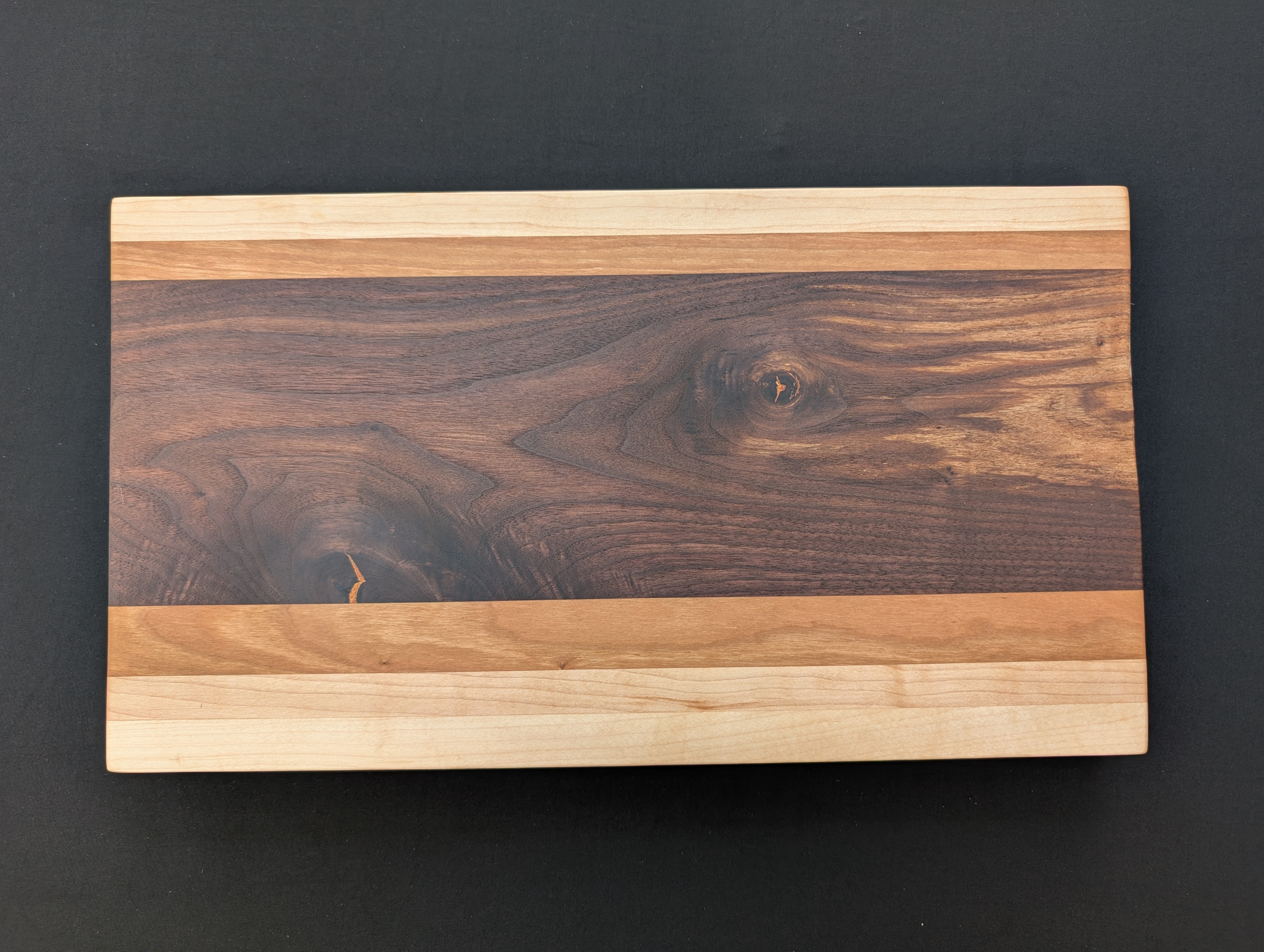 Flame Grain Walnut Serving Board