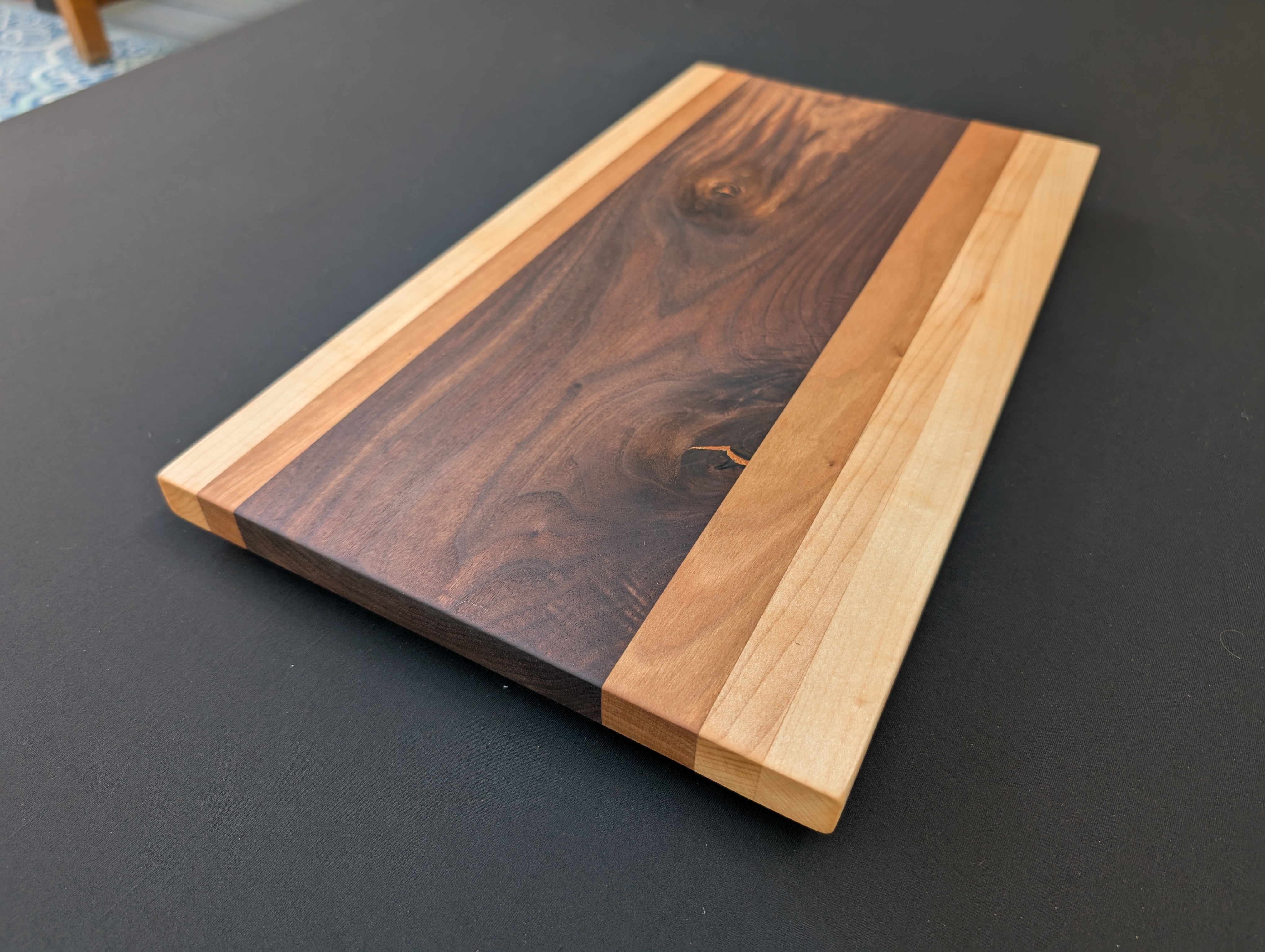 Flame Grain Walnut Serving Board