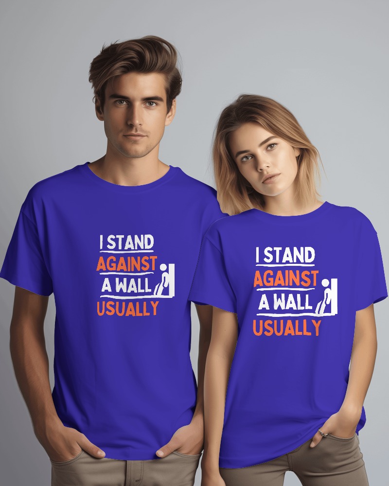 I Stand Against a Wall Usually
