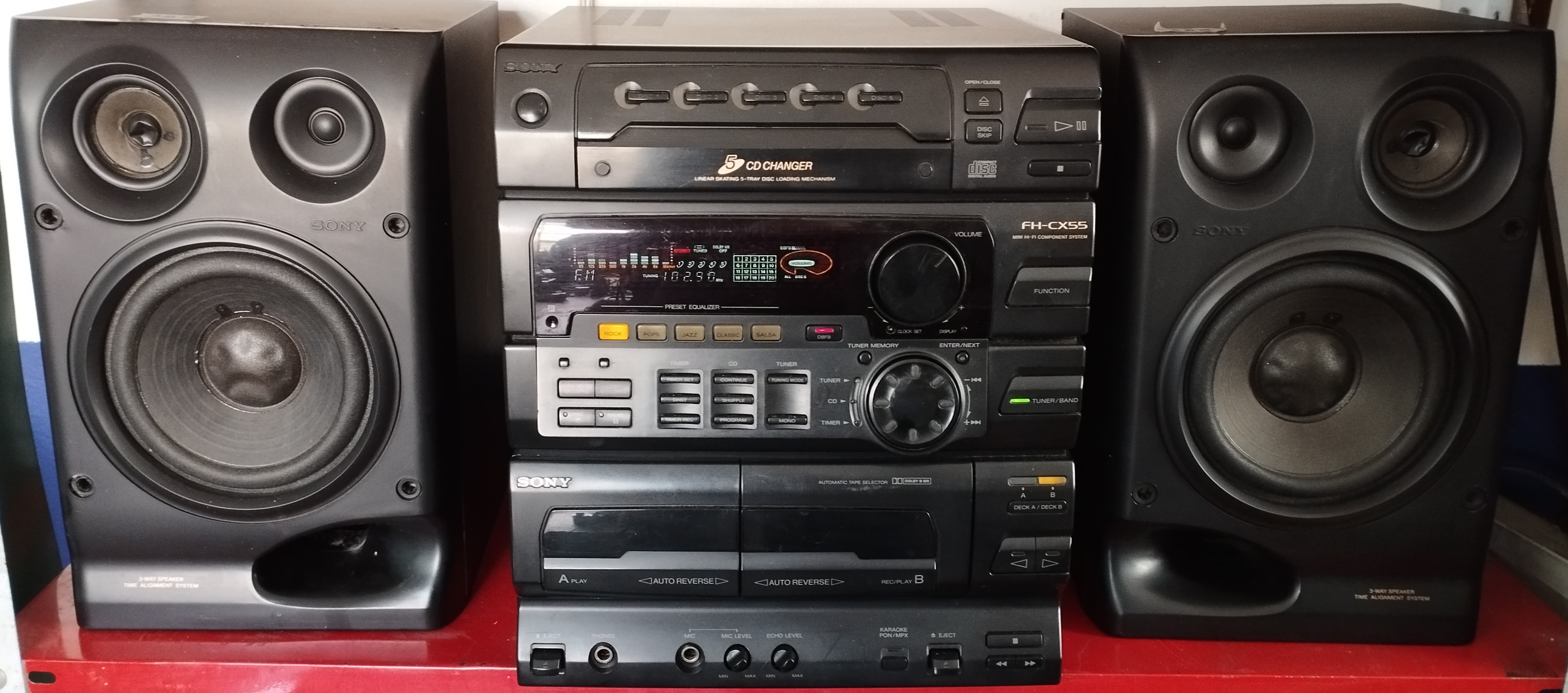 Equipo de sonido SONY HCD-H505